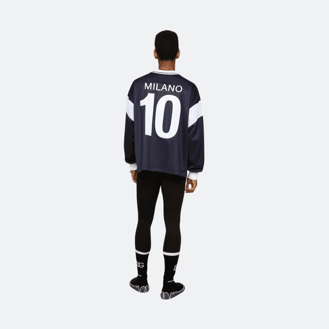 Dolce & Gabbana Long Sleeve Navy Blue Sweatshirt alternate