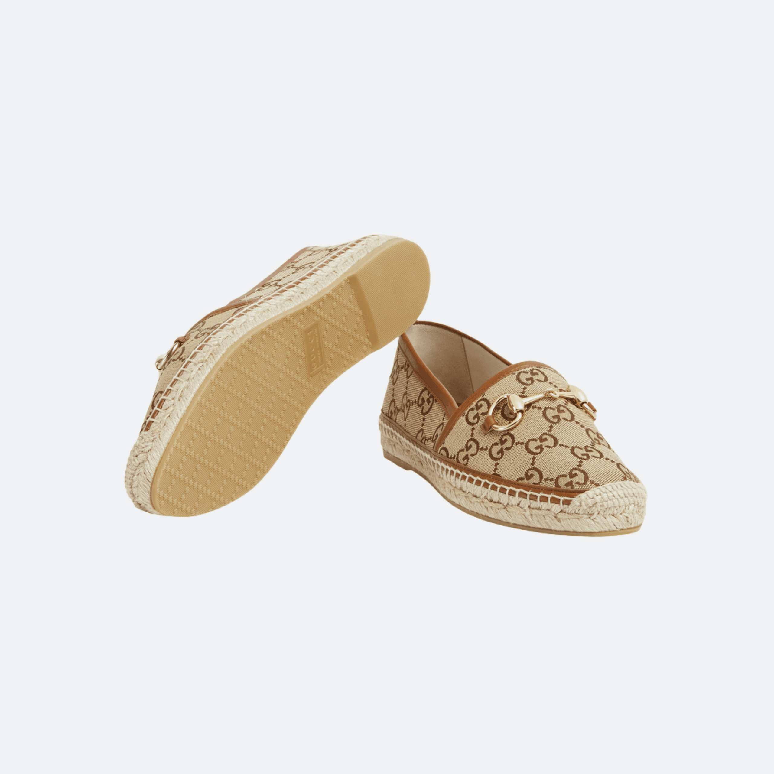 Gucci Horsebit GG Canvas Women Espadrille - Beige alternate