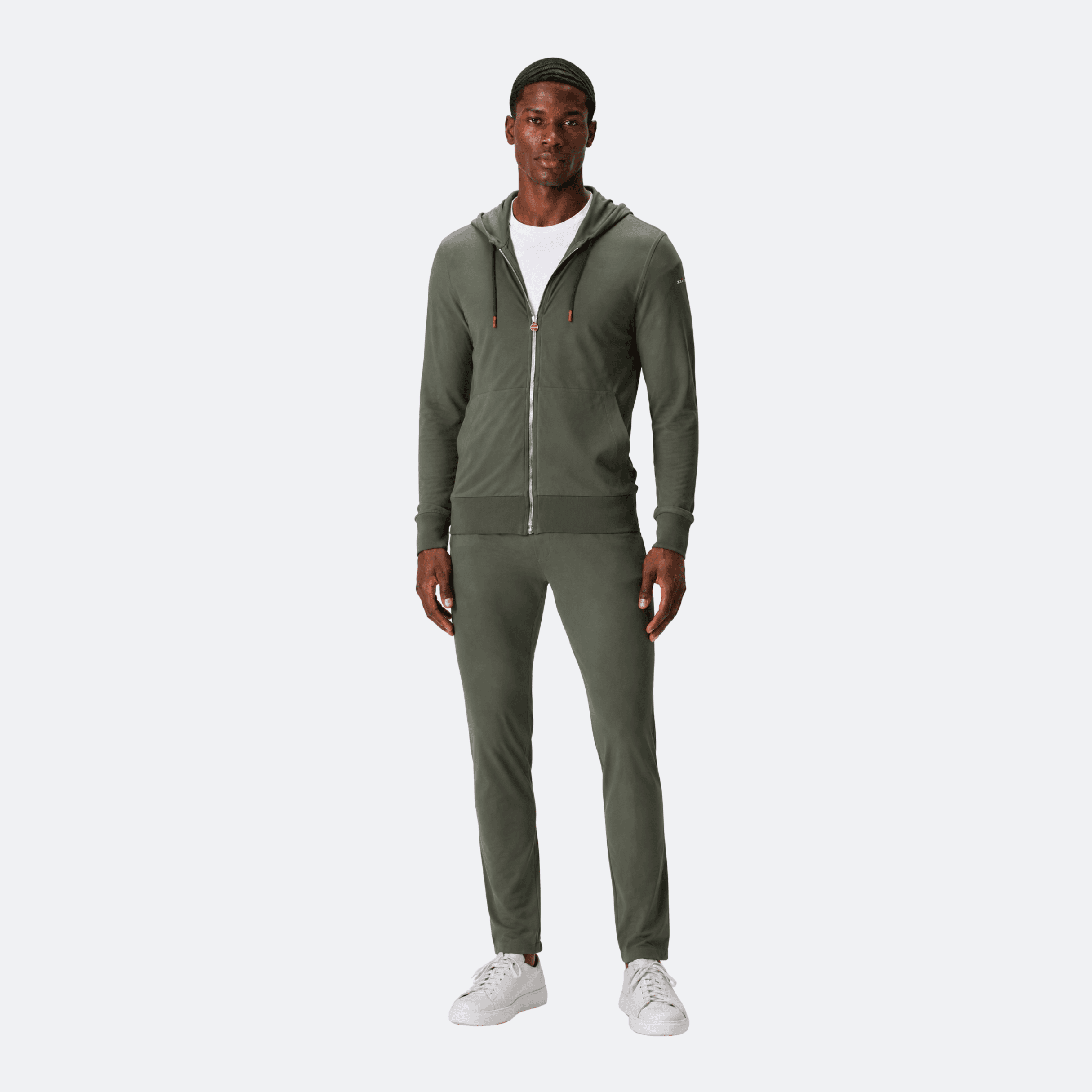 Kiton Sportsuit For Men - Olive Green