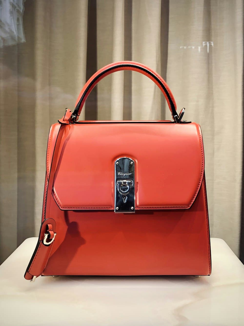 Jacquard Triangolo Shoulder Bag