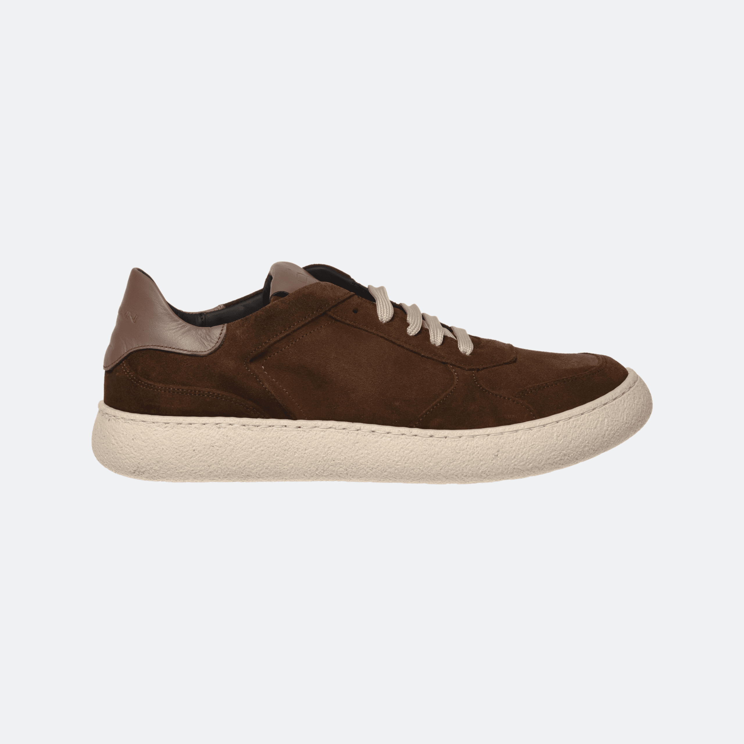 Baldinini Suede Leather Trainers For Men - Brown