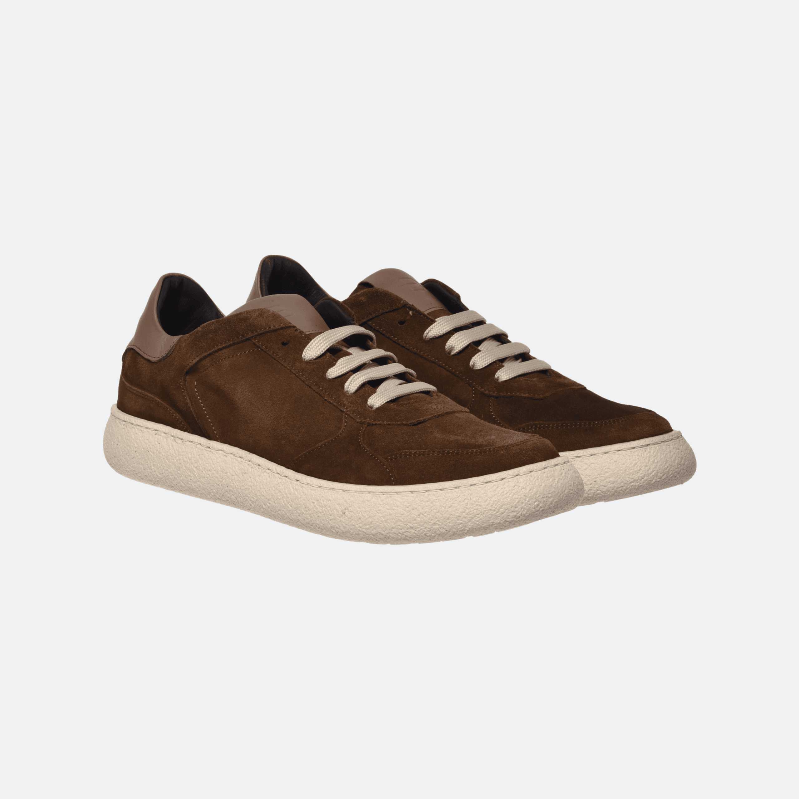 Baldinini Suede Leather Trainers For Men - Brown alternate