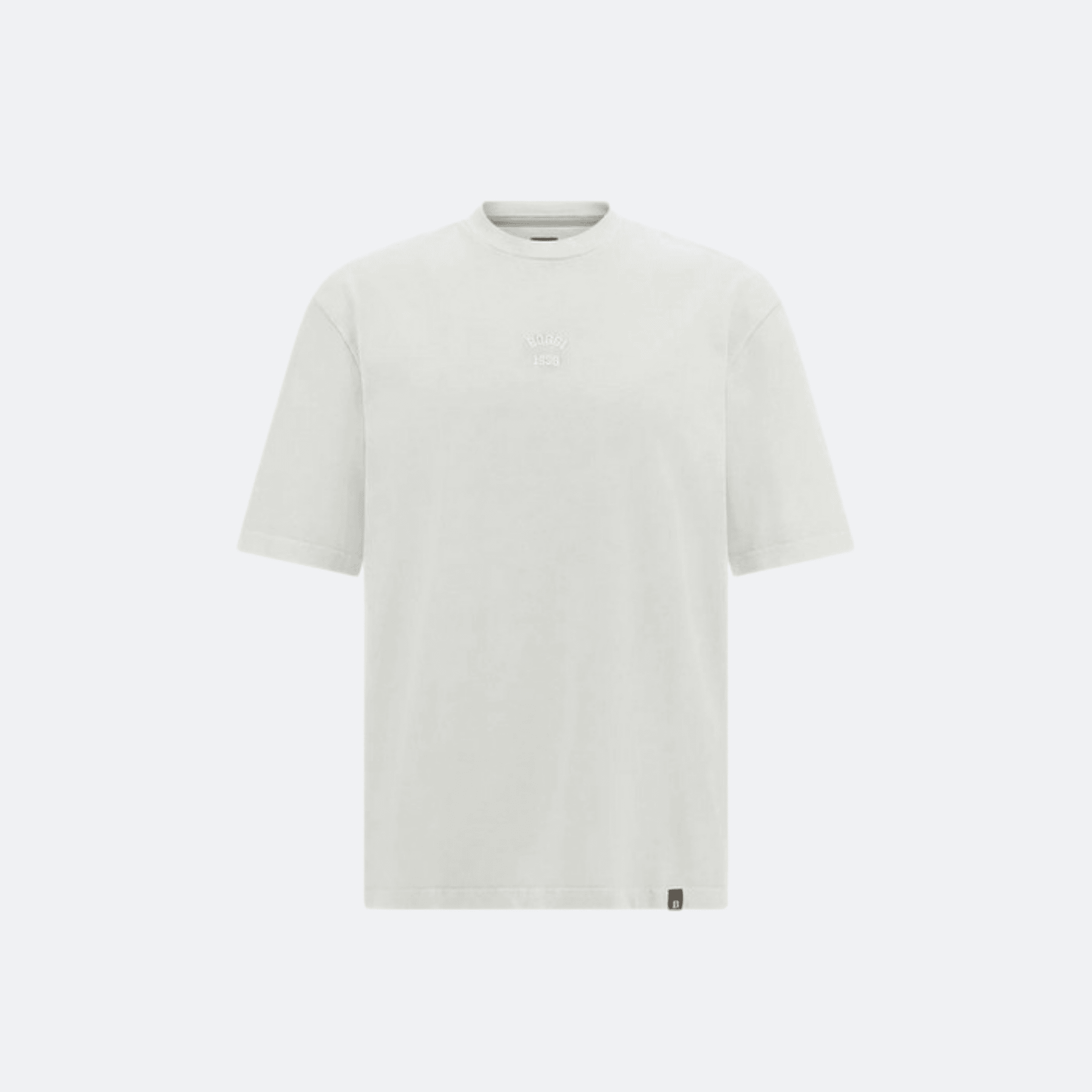 Boggi Milano Essential Cotton Oversized T-Shirt - Grey