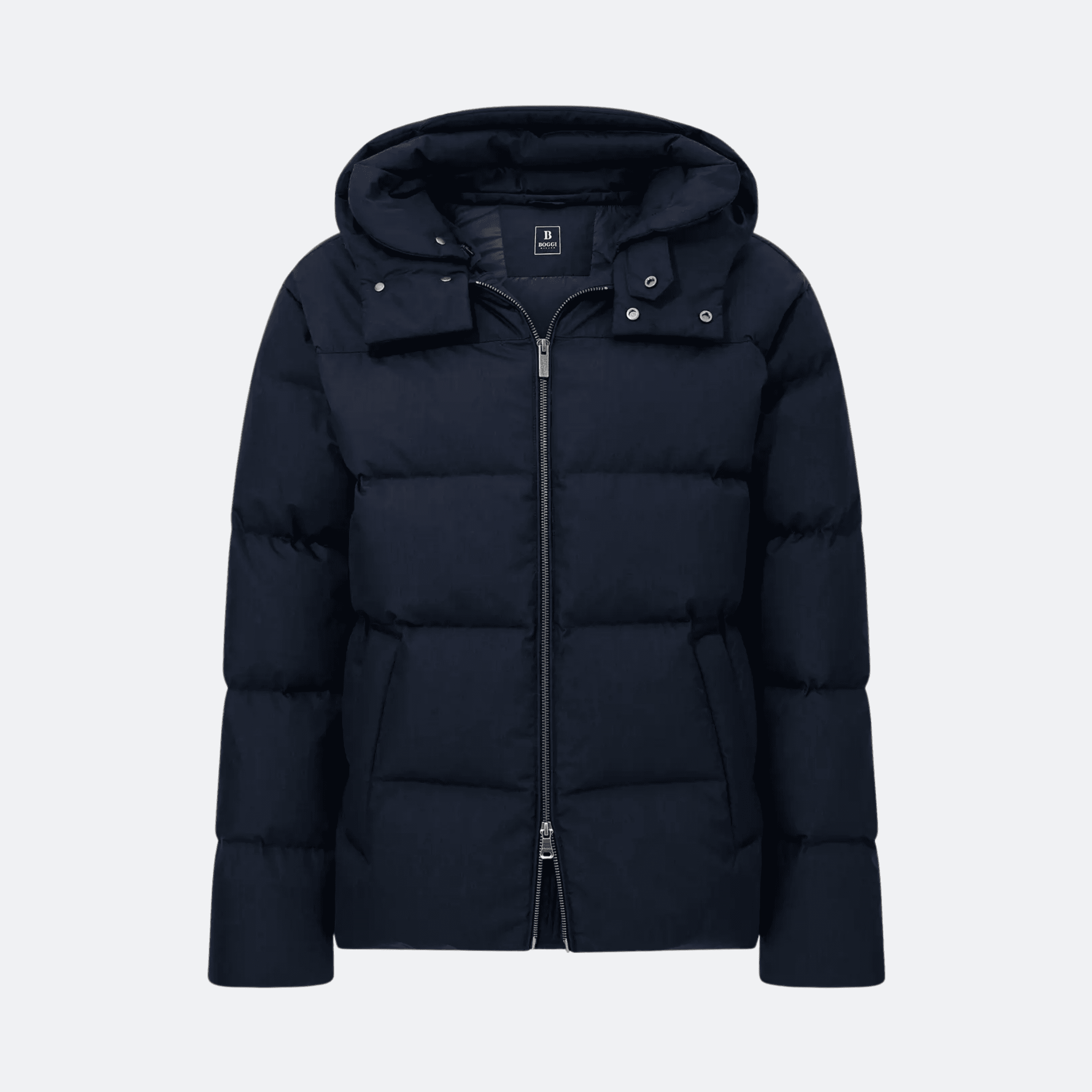 Boggi Milano Oslo Navy Blue Bomber Jacket