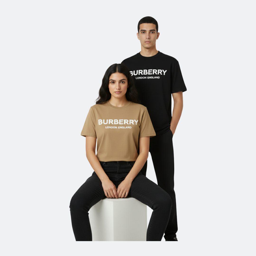 Burberry Black Unisex T-Shirt alternate