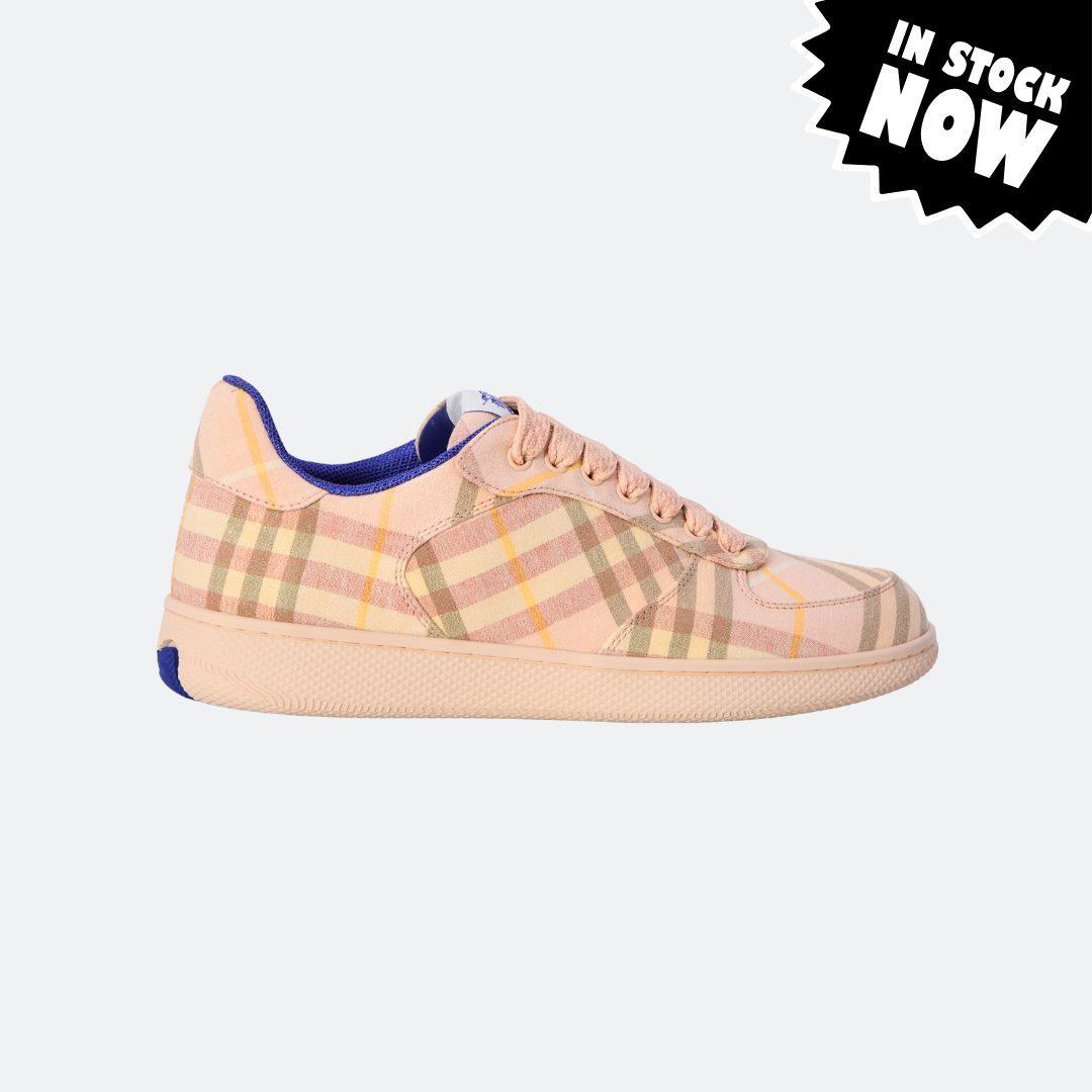 Burberry Check Terrace Beige Women Sneakers (Direct from Stock)