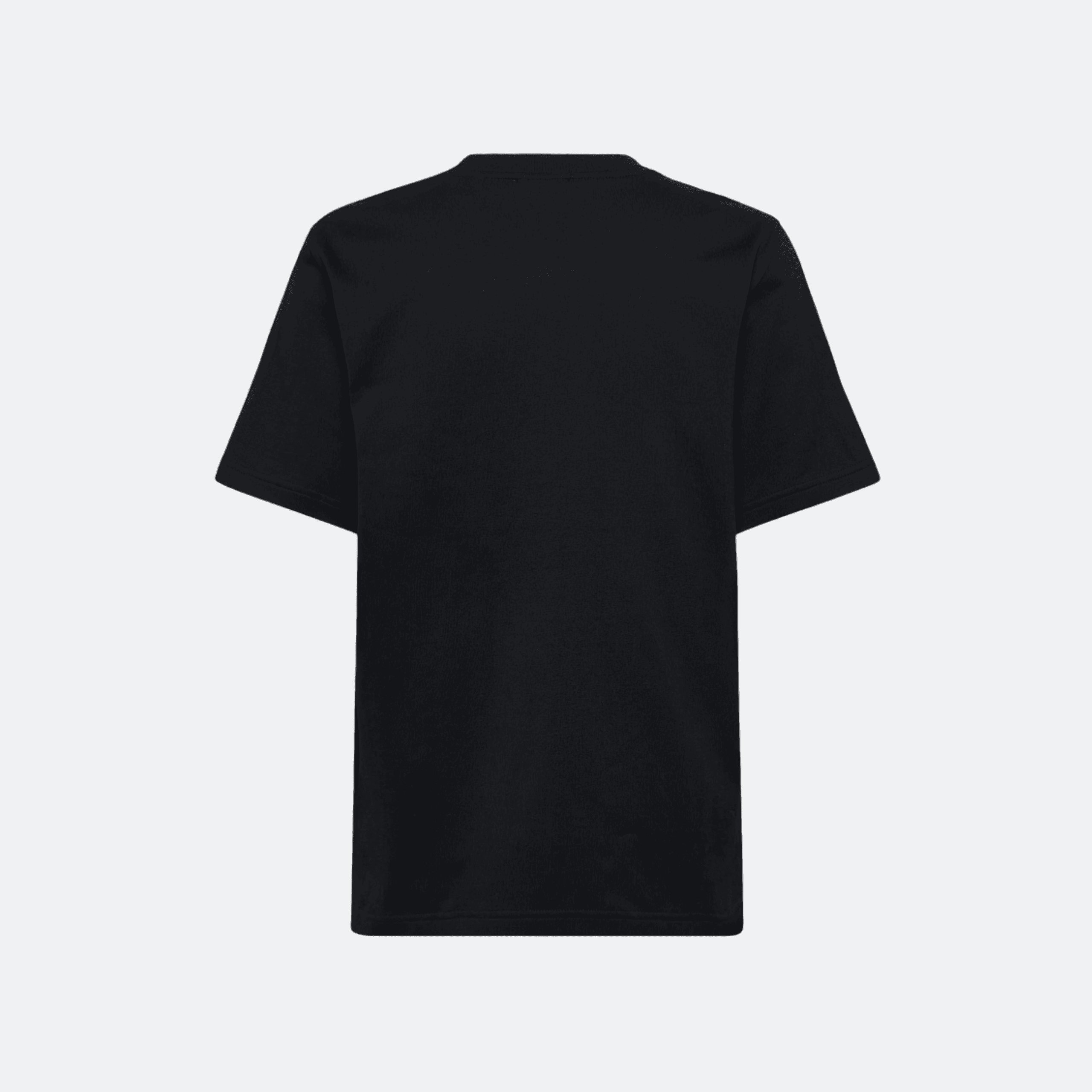 Burberry Embroidered Logo T-Shirt for Women - Black alternate