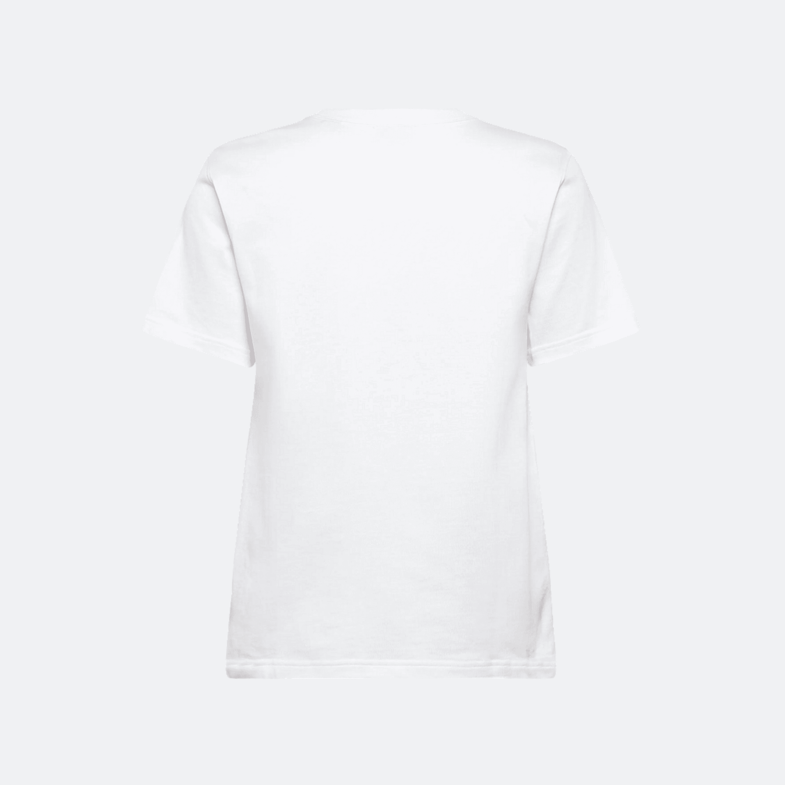 Burberry Embroidered Logo T-Shirt for Women - White alternate