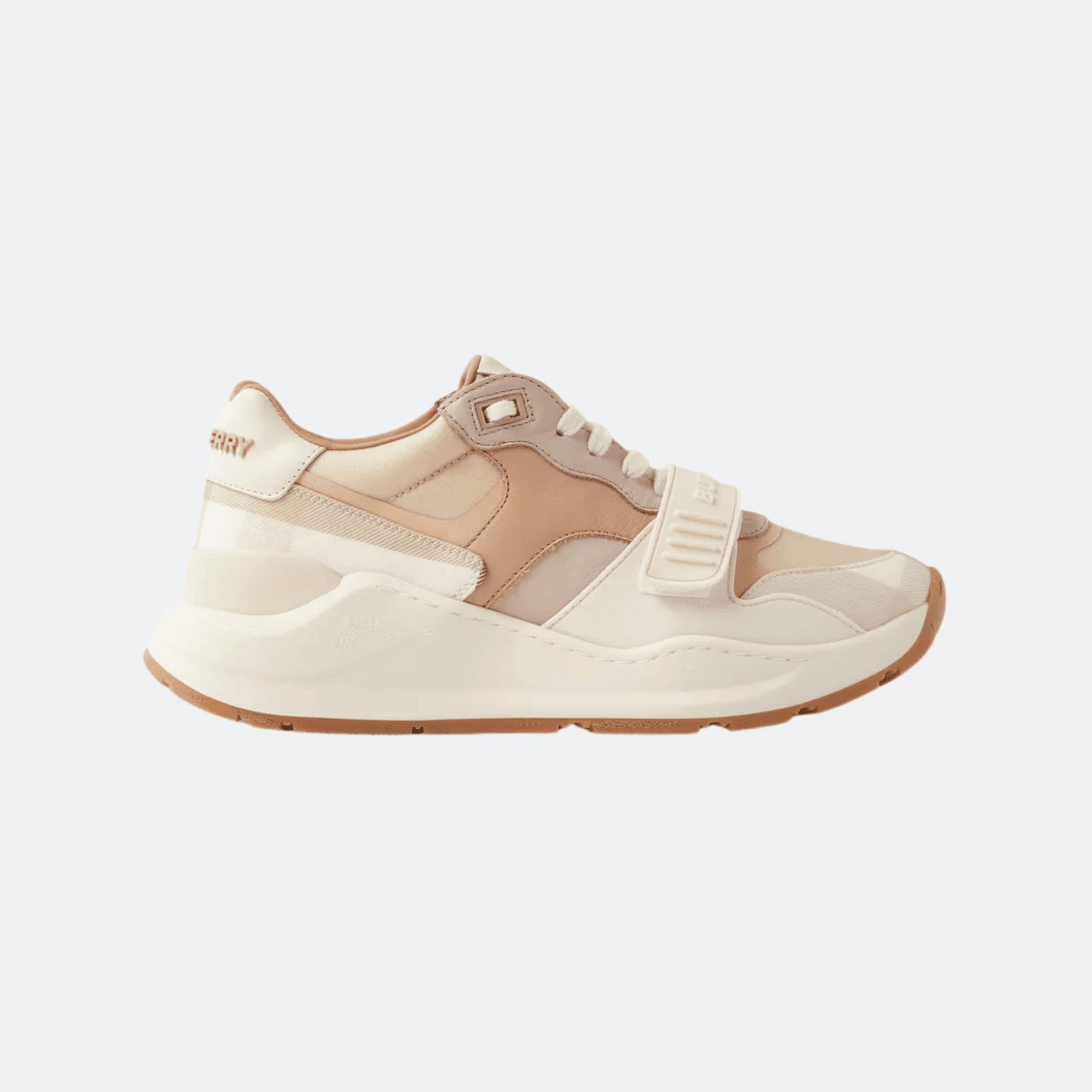Burberry Ramsey Sneakers for Women - All Beige