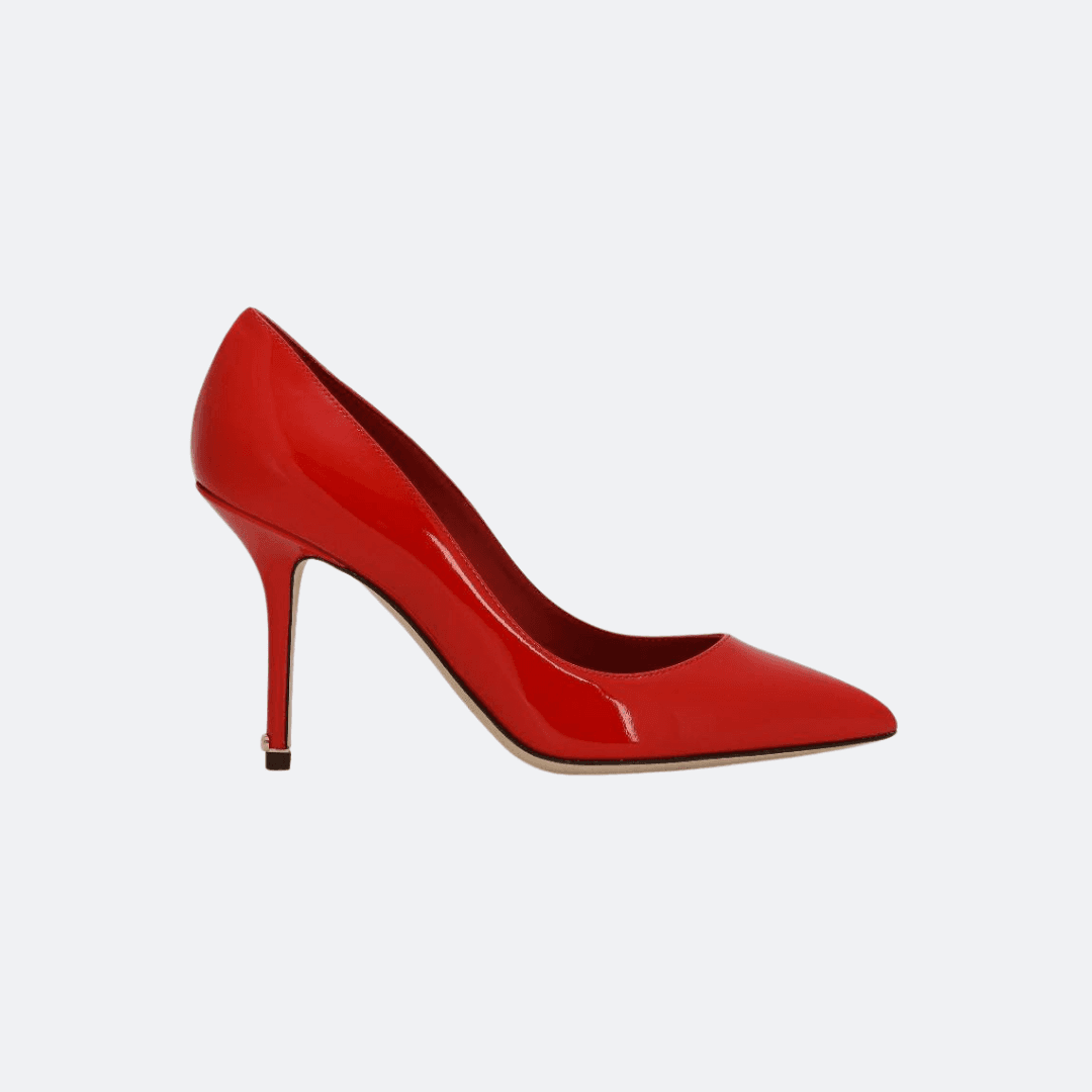 Dolce & Gabbana Bellucci Red Patent Leather Pumps