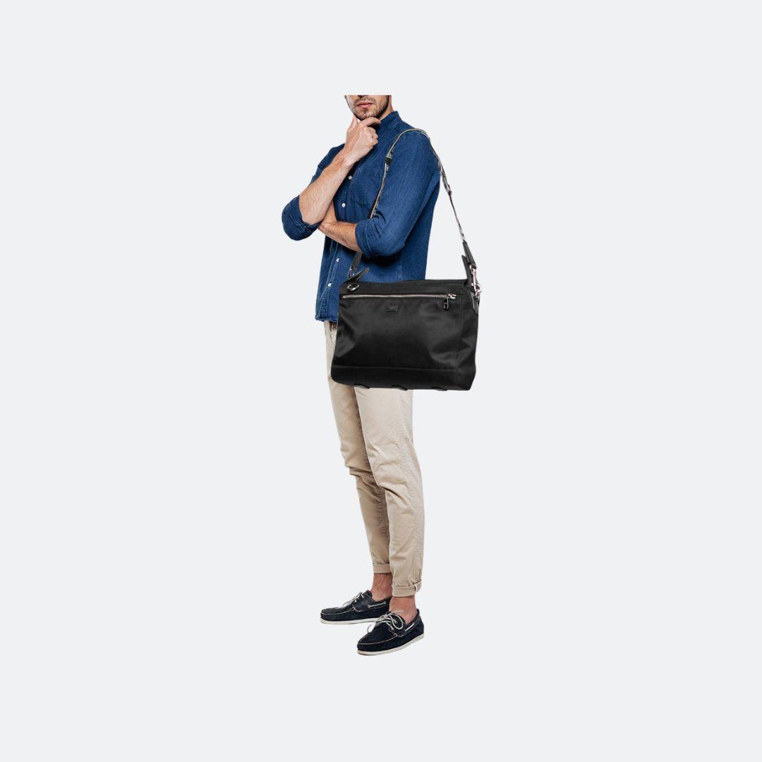 Dolce & Gabbana Black Nylon Messenger Bag alternate