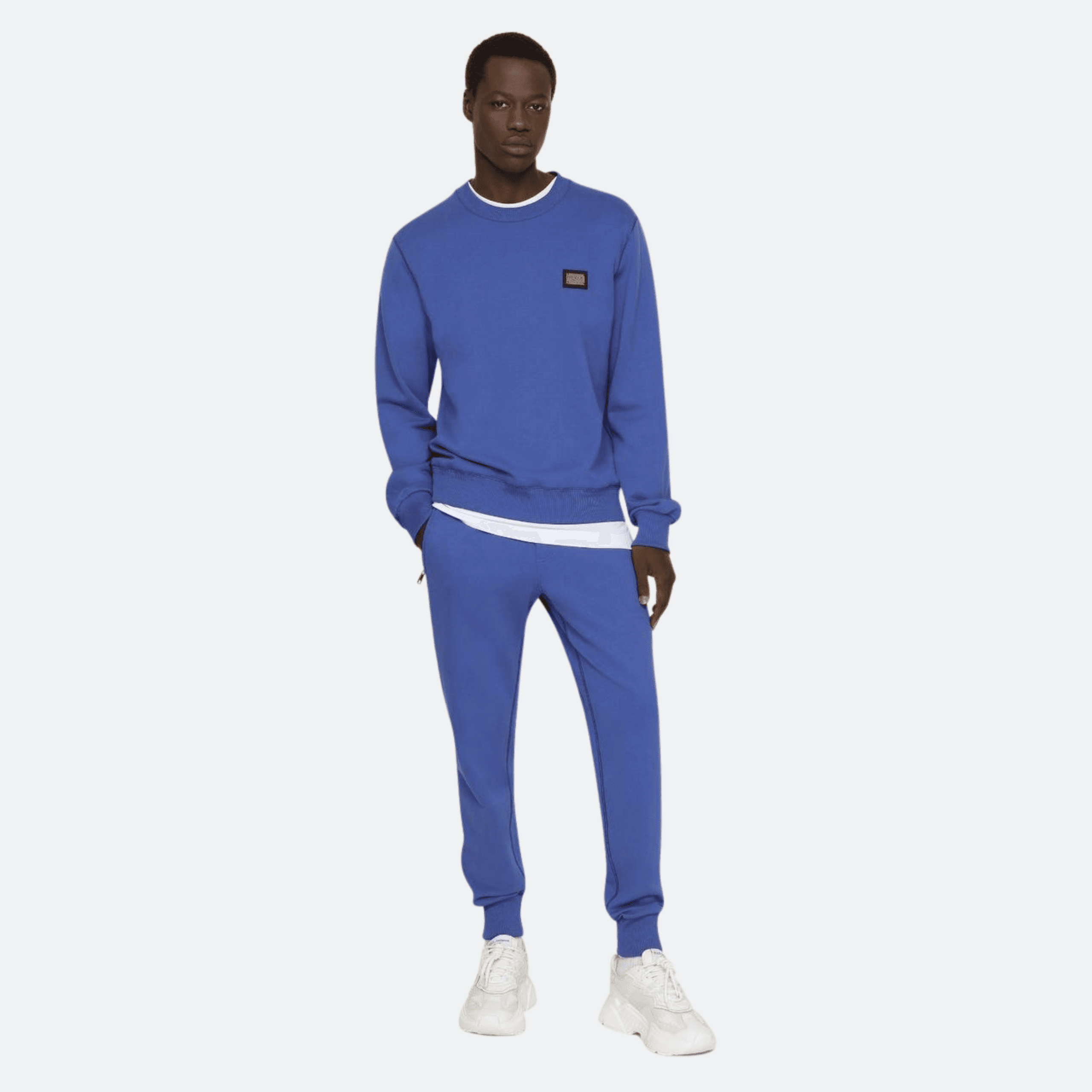 Dolce & Gabbana Blue Jogger Pants for Men alternate