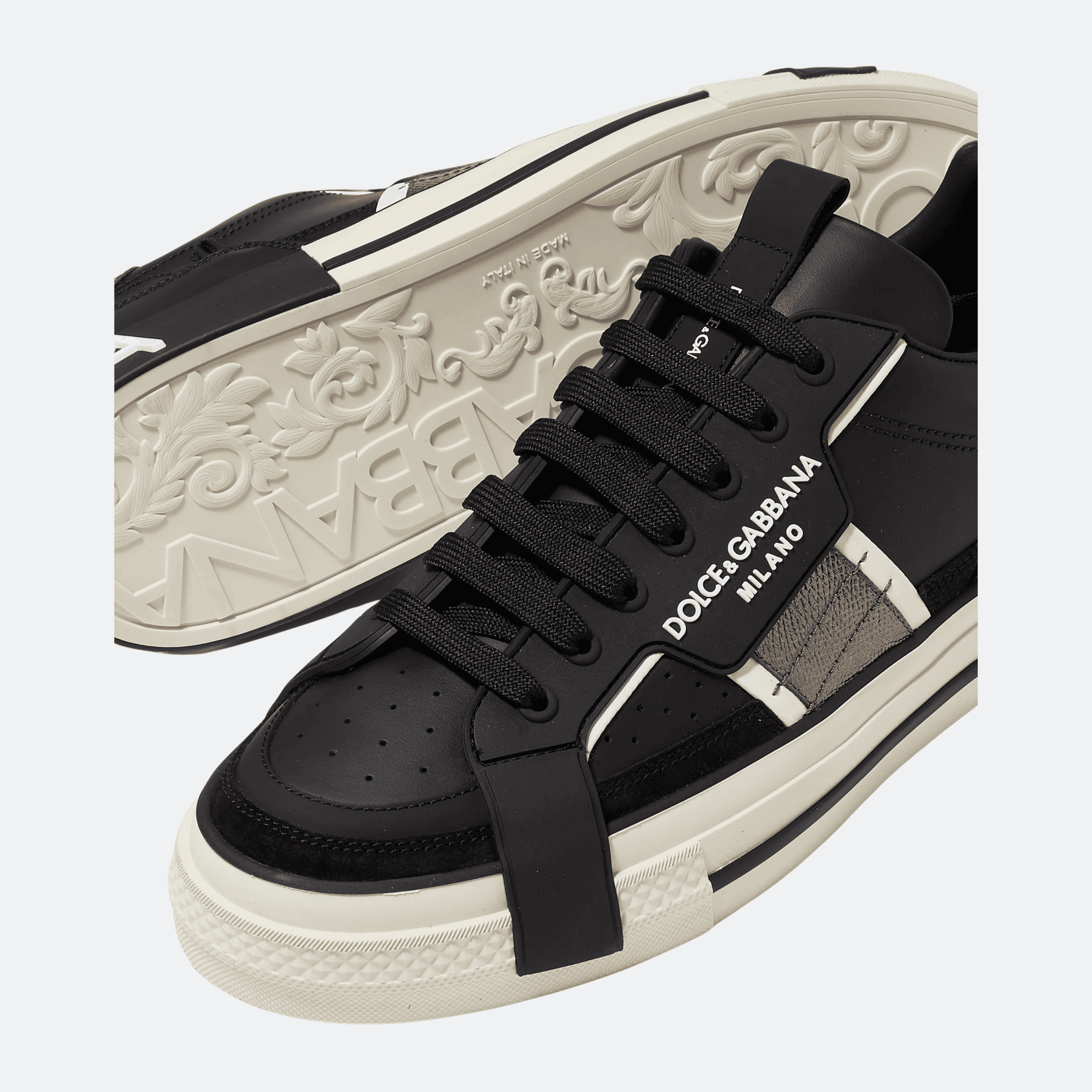 Dolce & Gabbana Custom 2.Zero Sneakers - Black alternate
