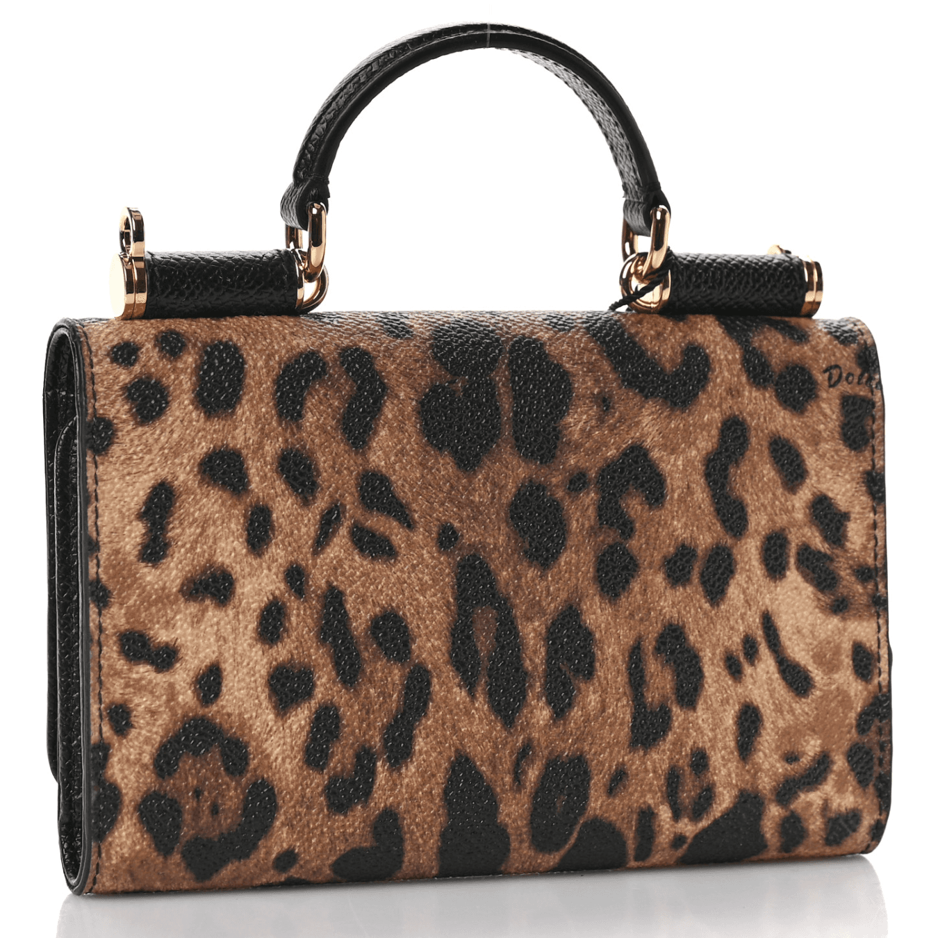 Dolce & Gabbana Dauphine Leopard Print Mini Bag alternate