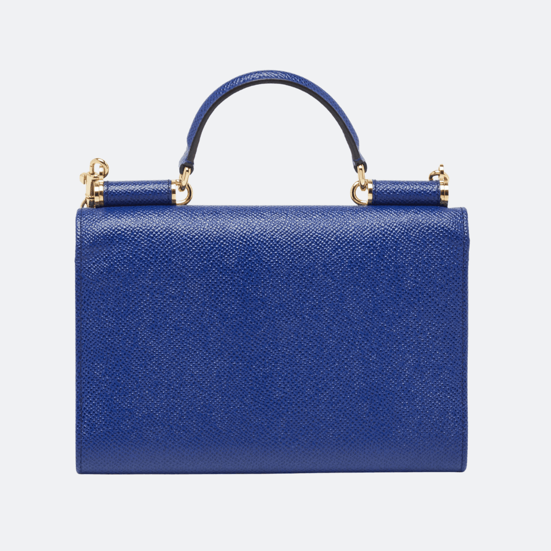 Dolce & Gabbana Leather Blue Cardholder-Shoulder Bag alternate