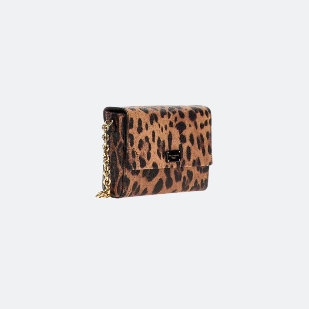 Dolce & Gabbana Leopard Designed Leather Mini Bag alternate