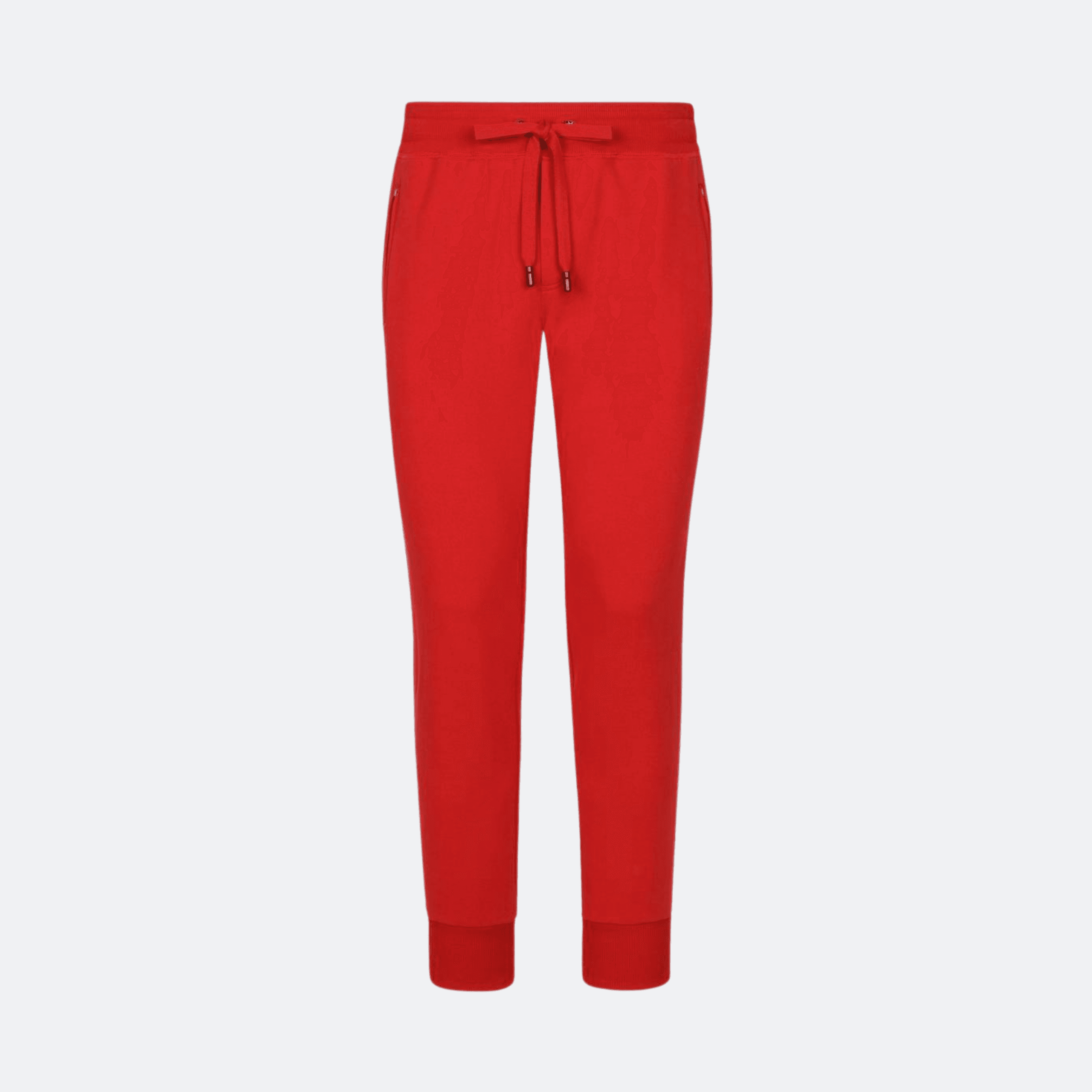 Dolce & Gabbana Red Jogger Pants for Men
