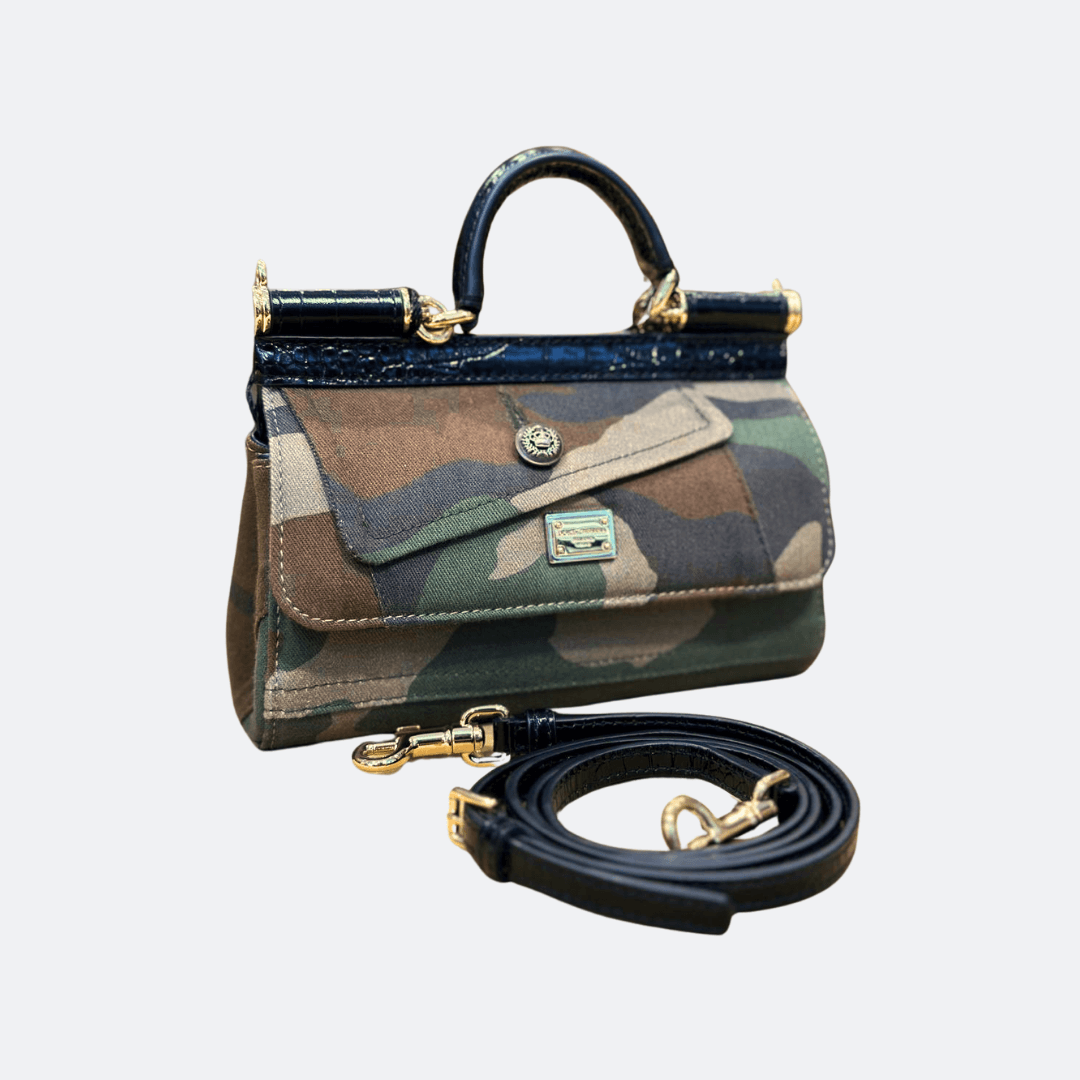 Dolce & Gabbana Sicily Camouflage Print Shoulder Bag alternate