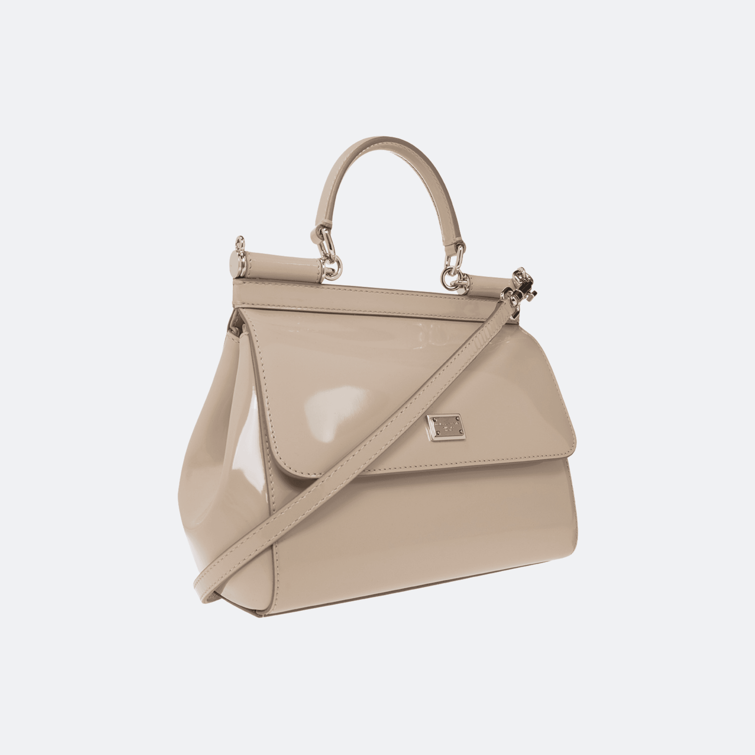 Dolce & Gabbana Sicily Medium Tote/Shoulder Bag - Beige alternate
