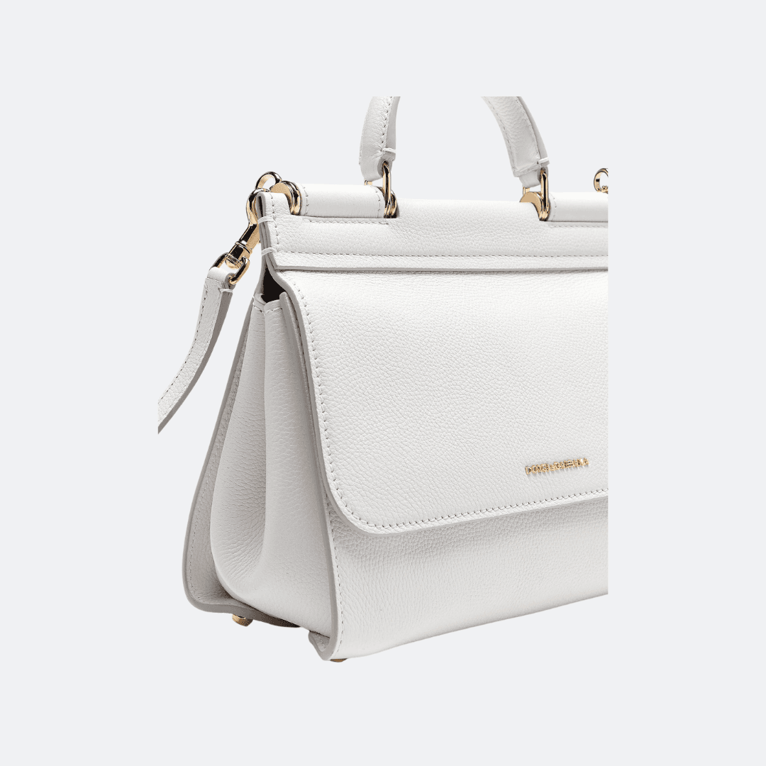 Dolce & Gabbana White Sicily Shoulder Bag alternate