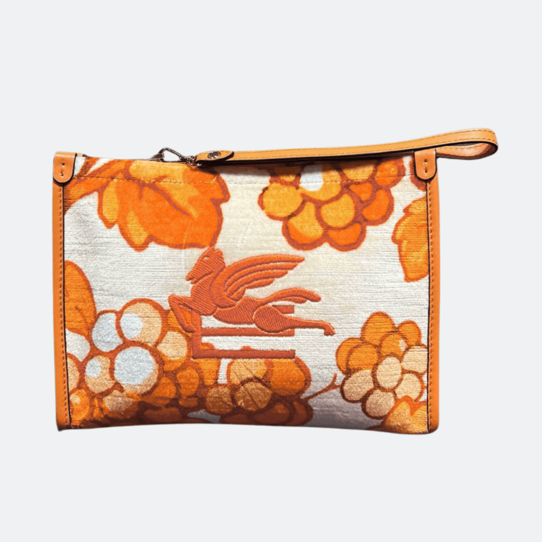Etro Berry Clutch