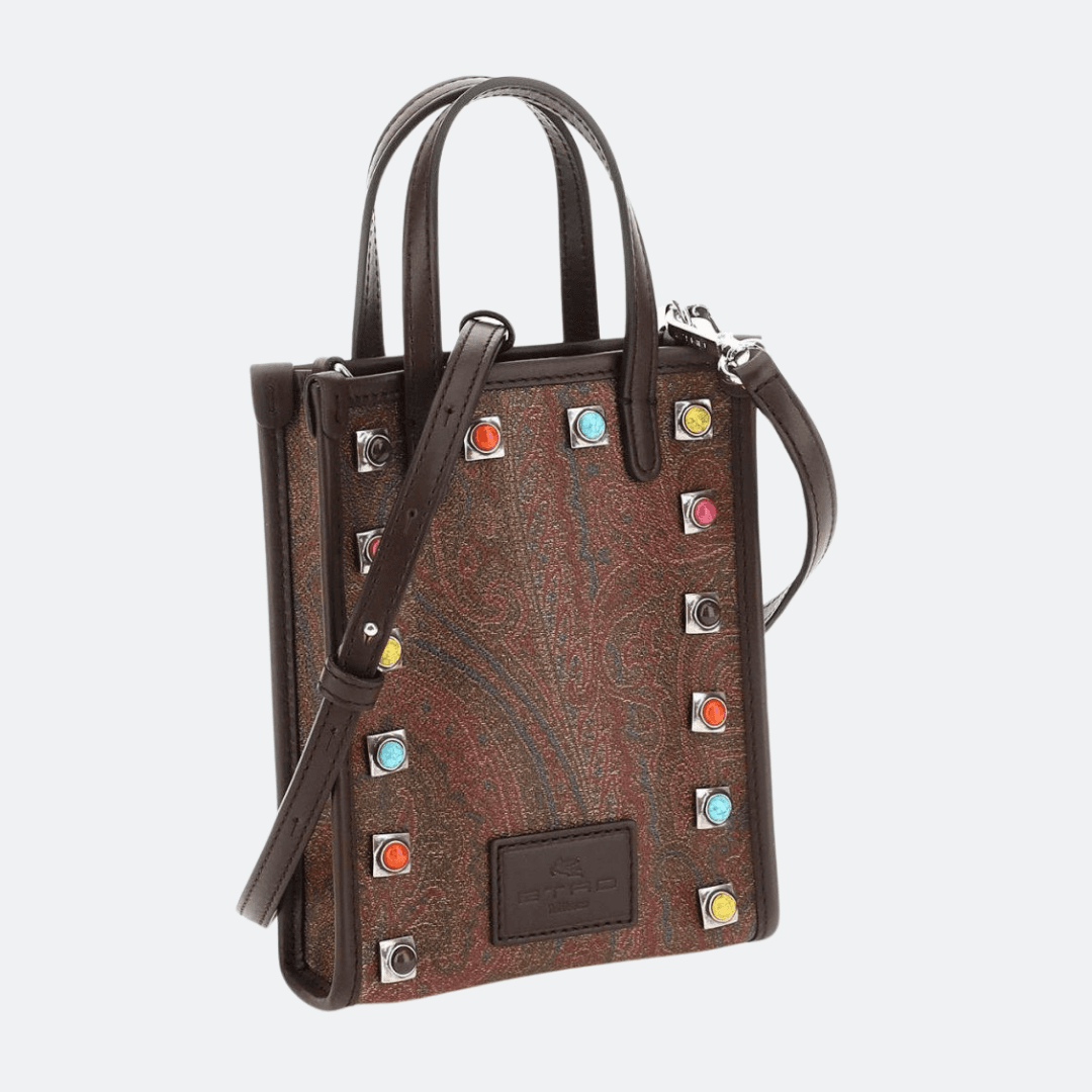 Etro Crown Me Mini Shopping Bag