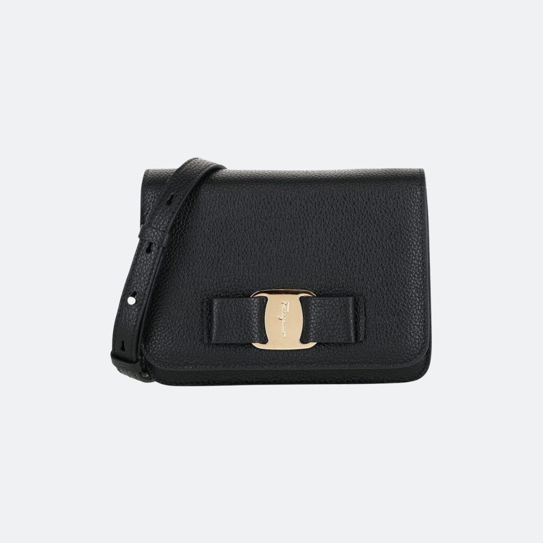 Ferragamo Vara Bow Mini Shoulder / Crossbody Bag