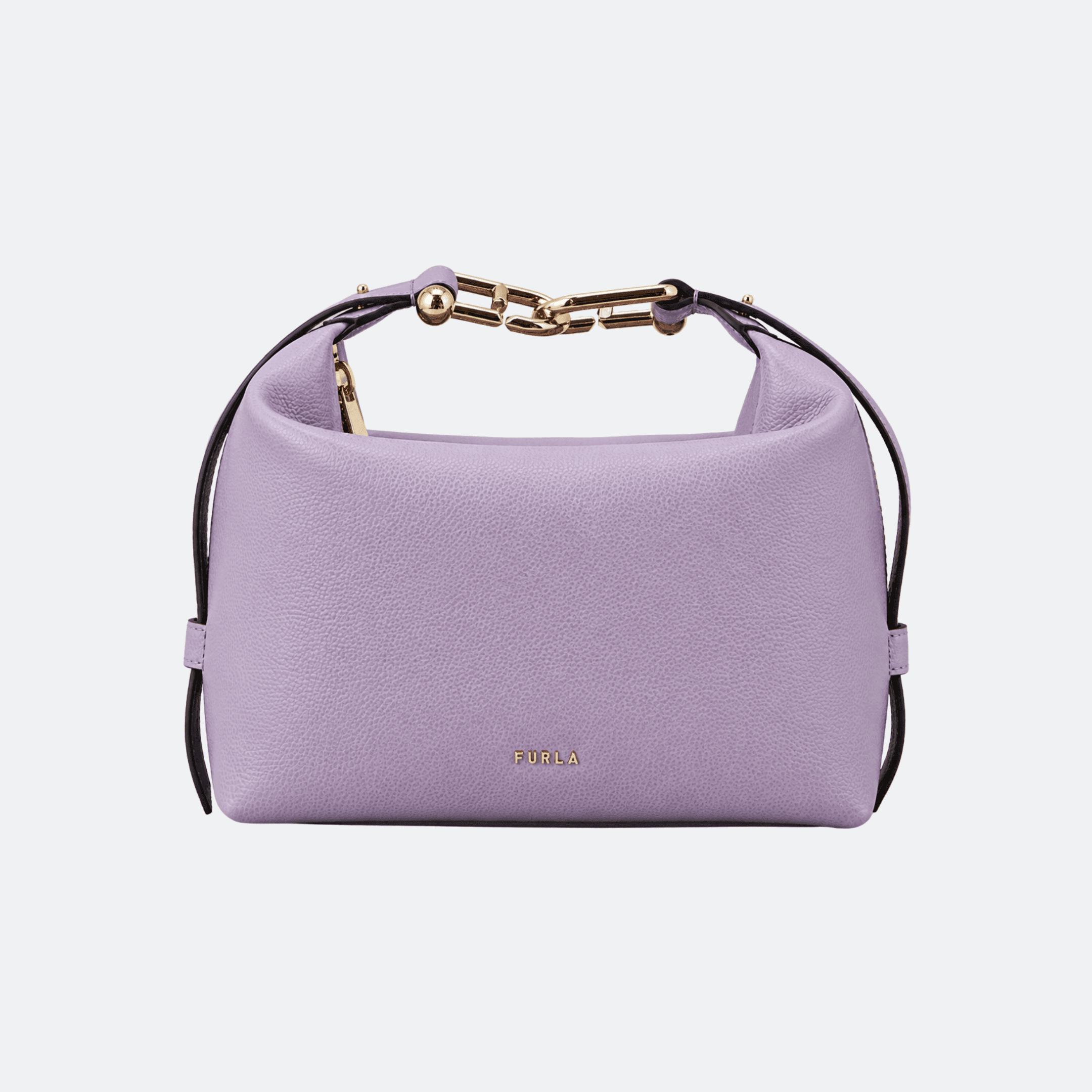 Furla Tonie Mini Hobo Bag for Women - Lavender