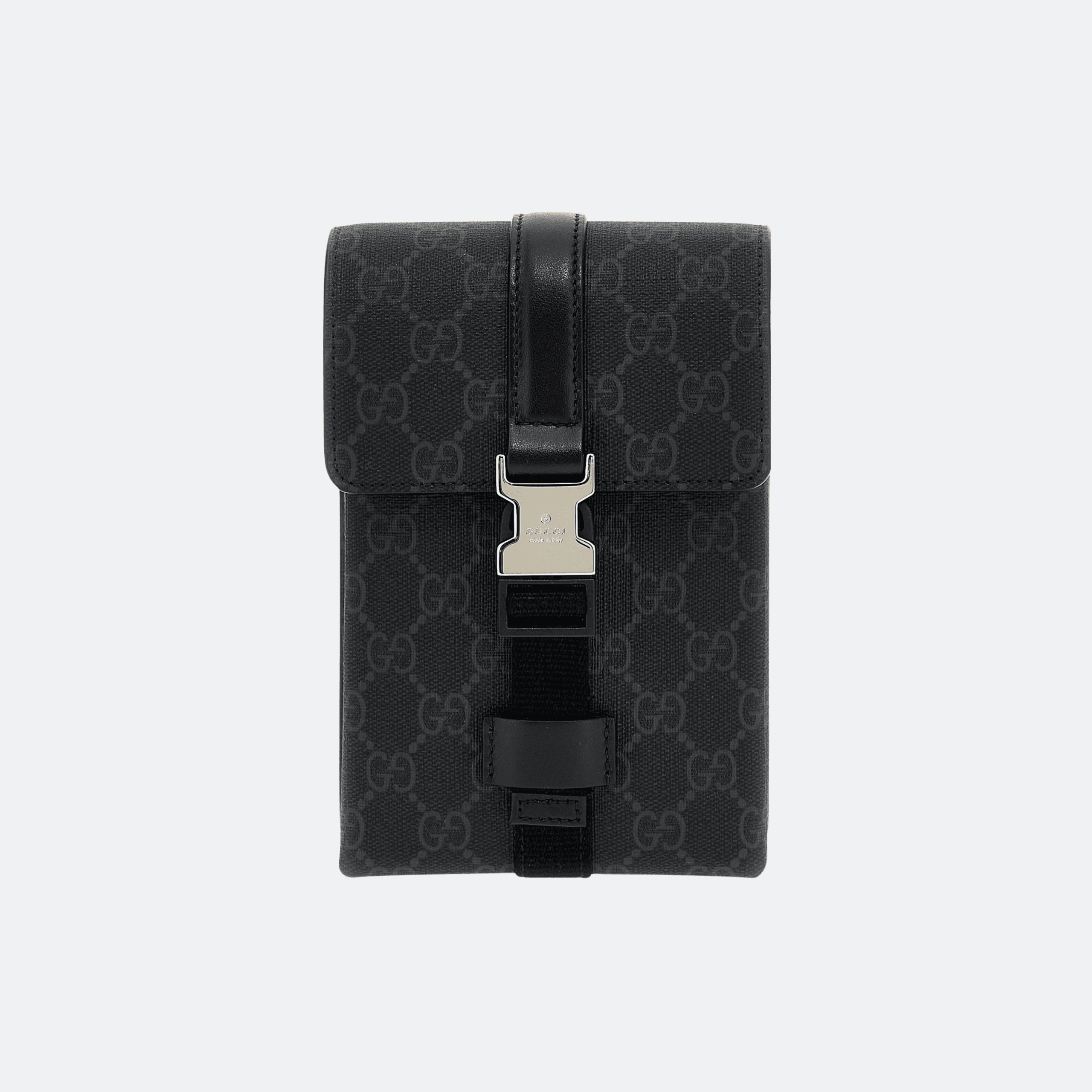 Gucci GG Monogram Mini Canvas Men Crossbody Bag