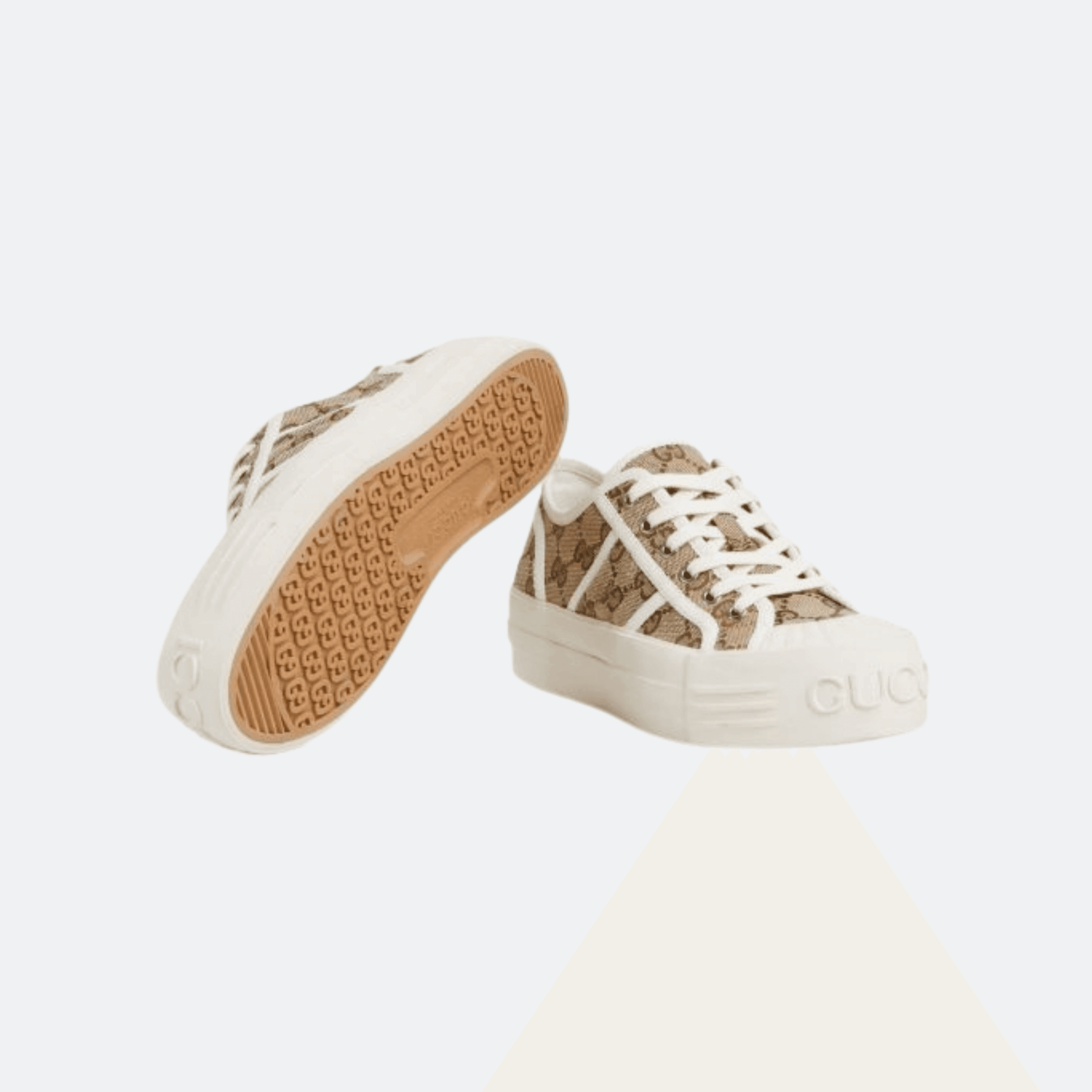 Gucci Tennis 1977 GG Canvas Sneakers - Beige alternate