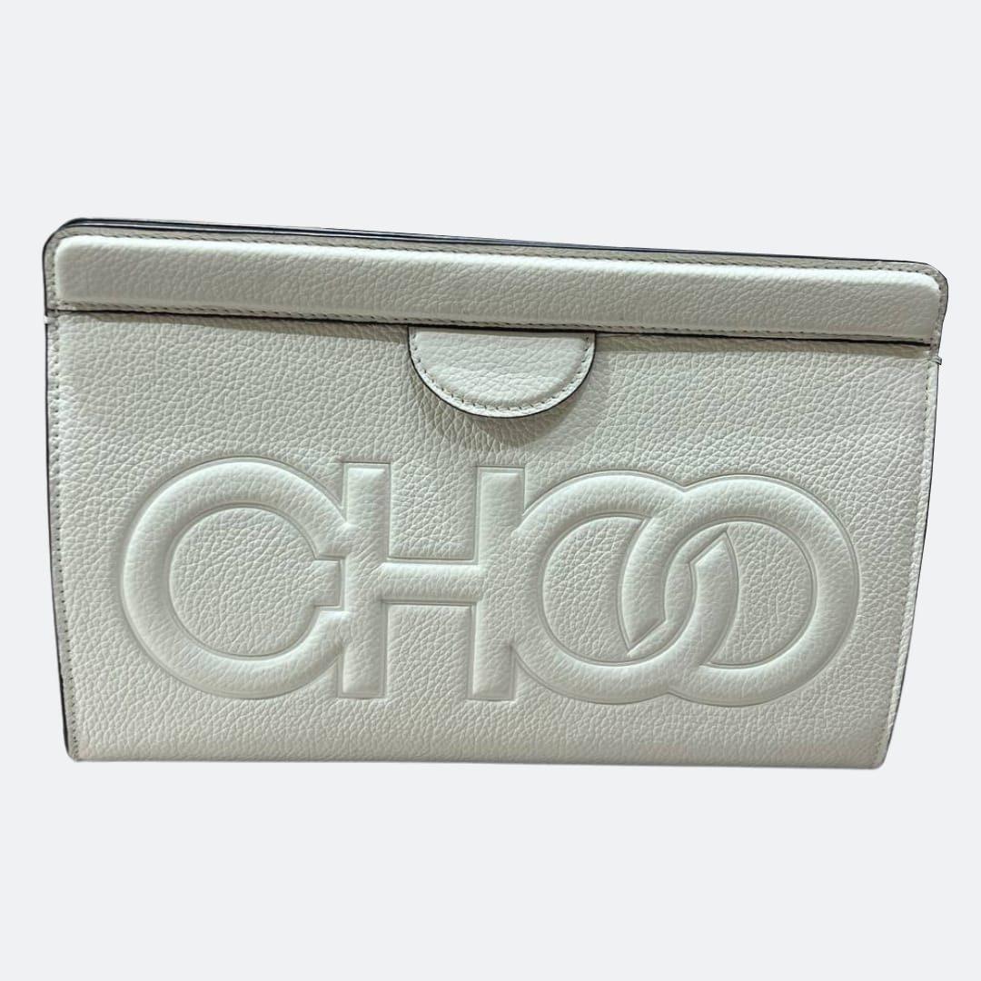 Jimmy Choo Calfskin Plain Leather Bag