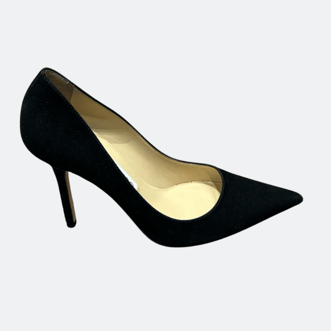 Jimmy Choo Suede Stiletto Heels