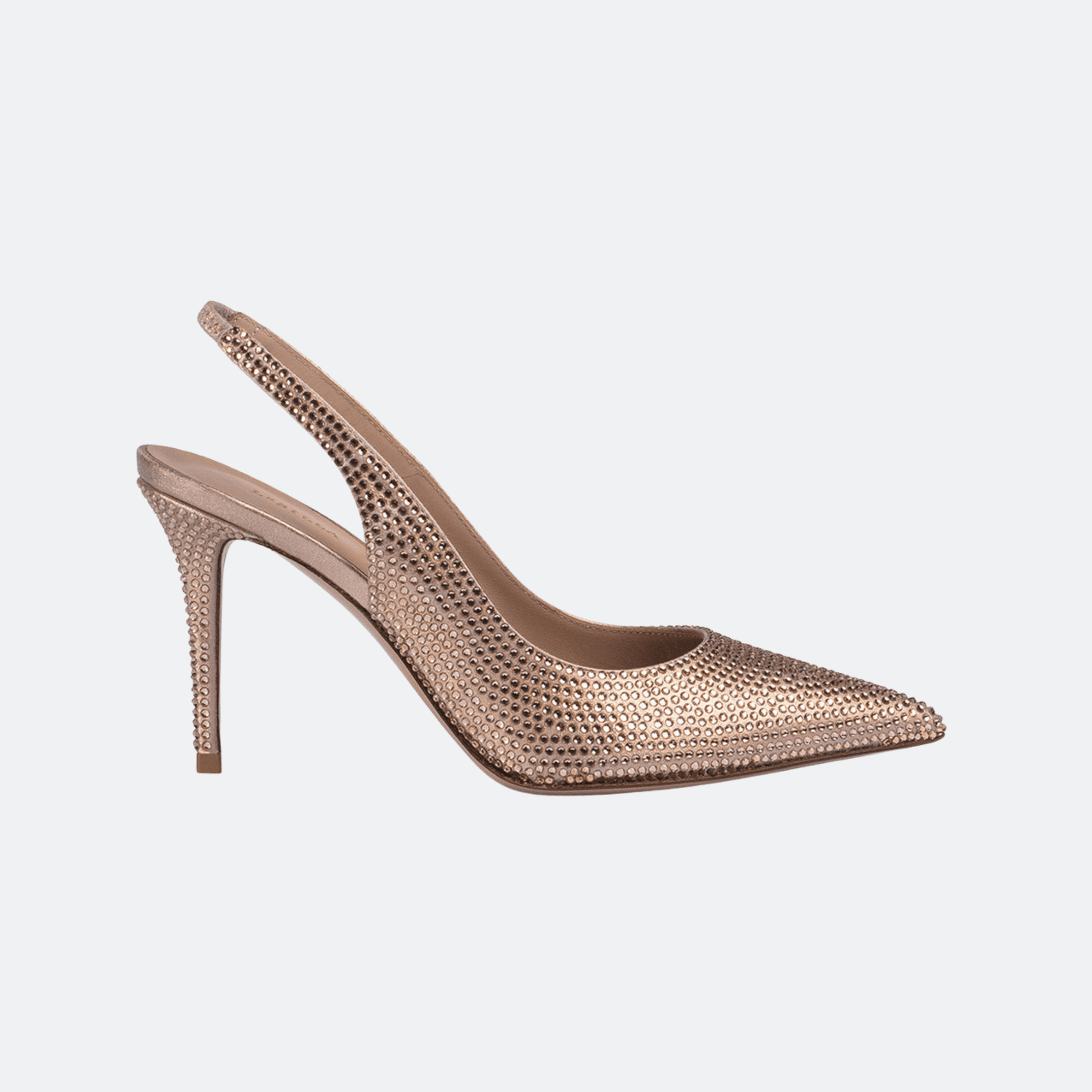 Le Silla Divina 80 Slingback Pumps for Women - Peach