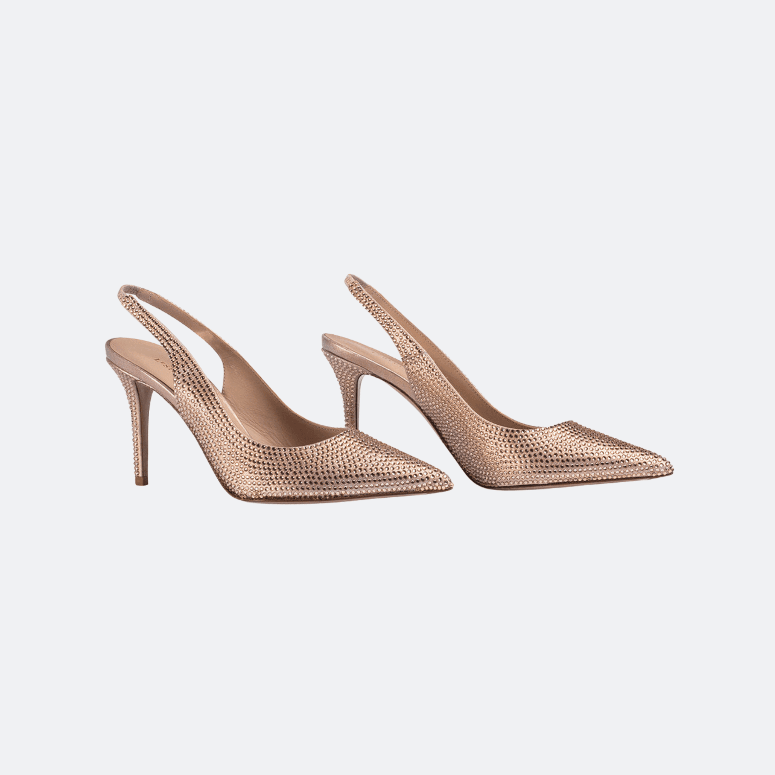 Le Silla Divina 80 Slingback Pumps for Women - Peach alternate