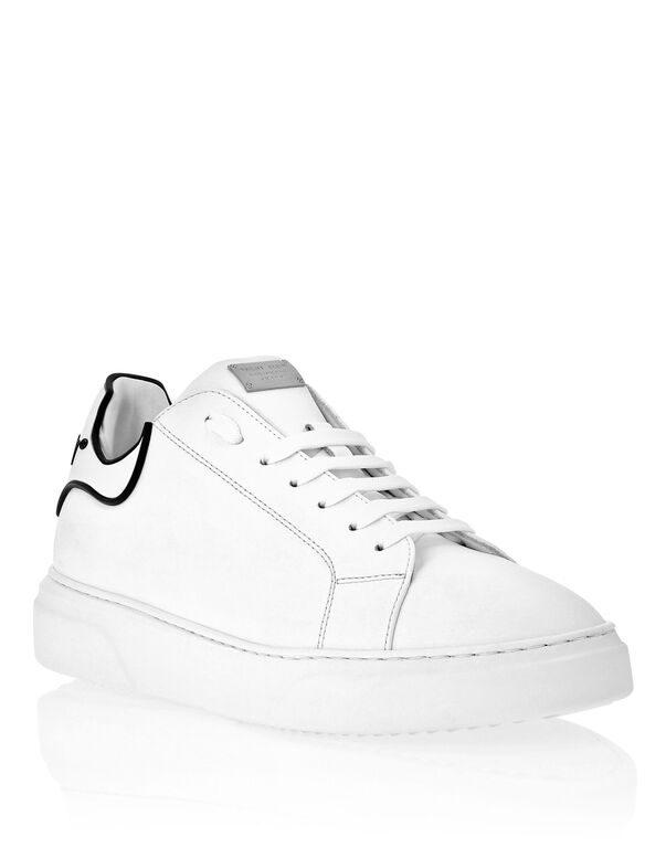 Philipp Plein White Unisex Sneakers