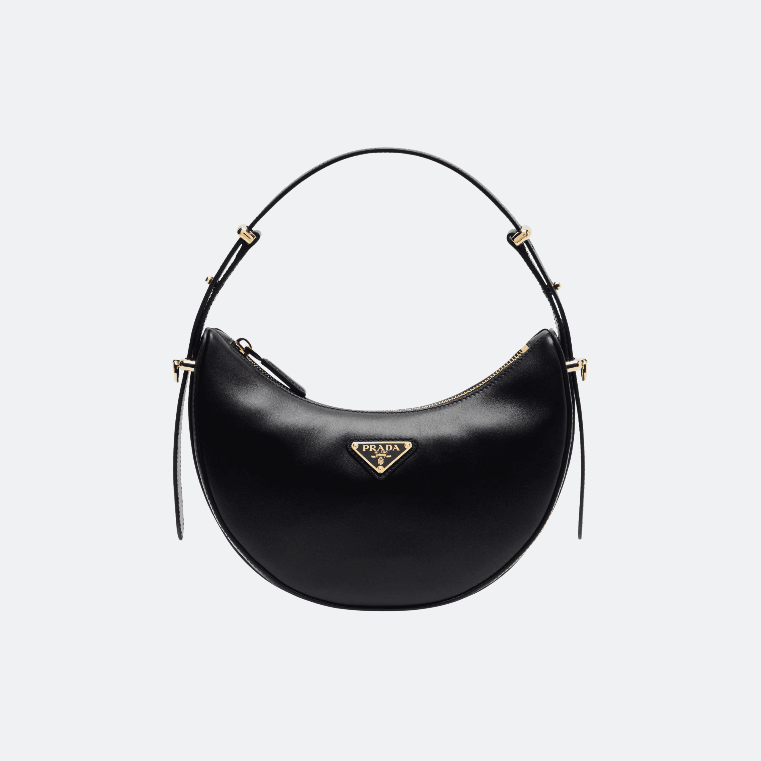 Prada Arqué Mini Shoulder Bag for Women - Black