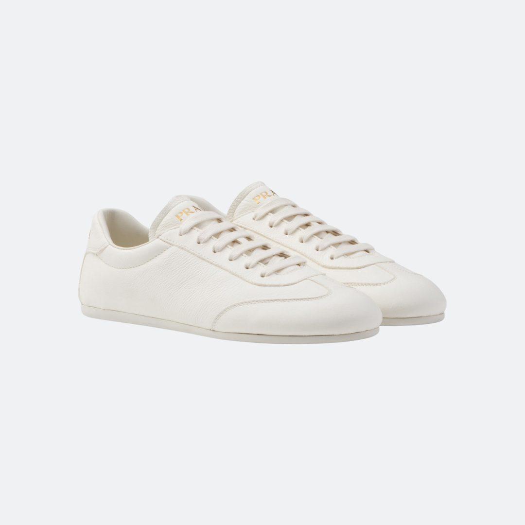 Prada Deer White Low-Top Sneakers alternate