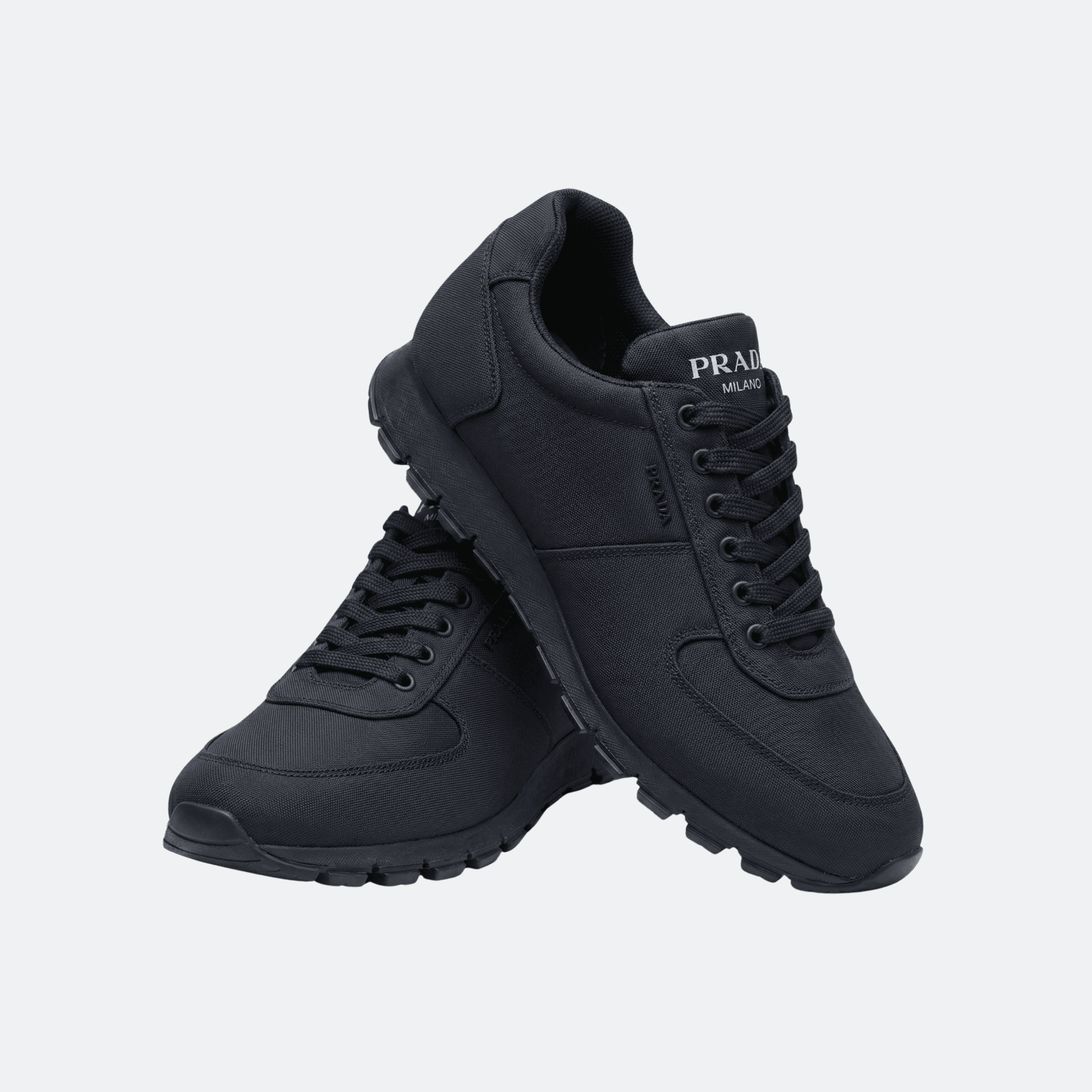 Prada Nylon Fully Navy Blue Low-Top Men Sneakers alternate