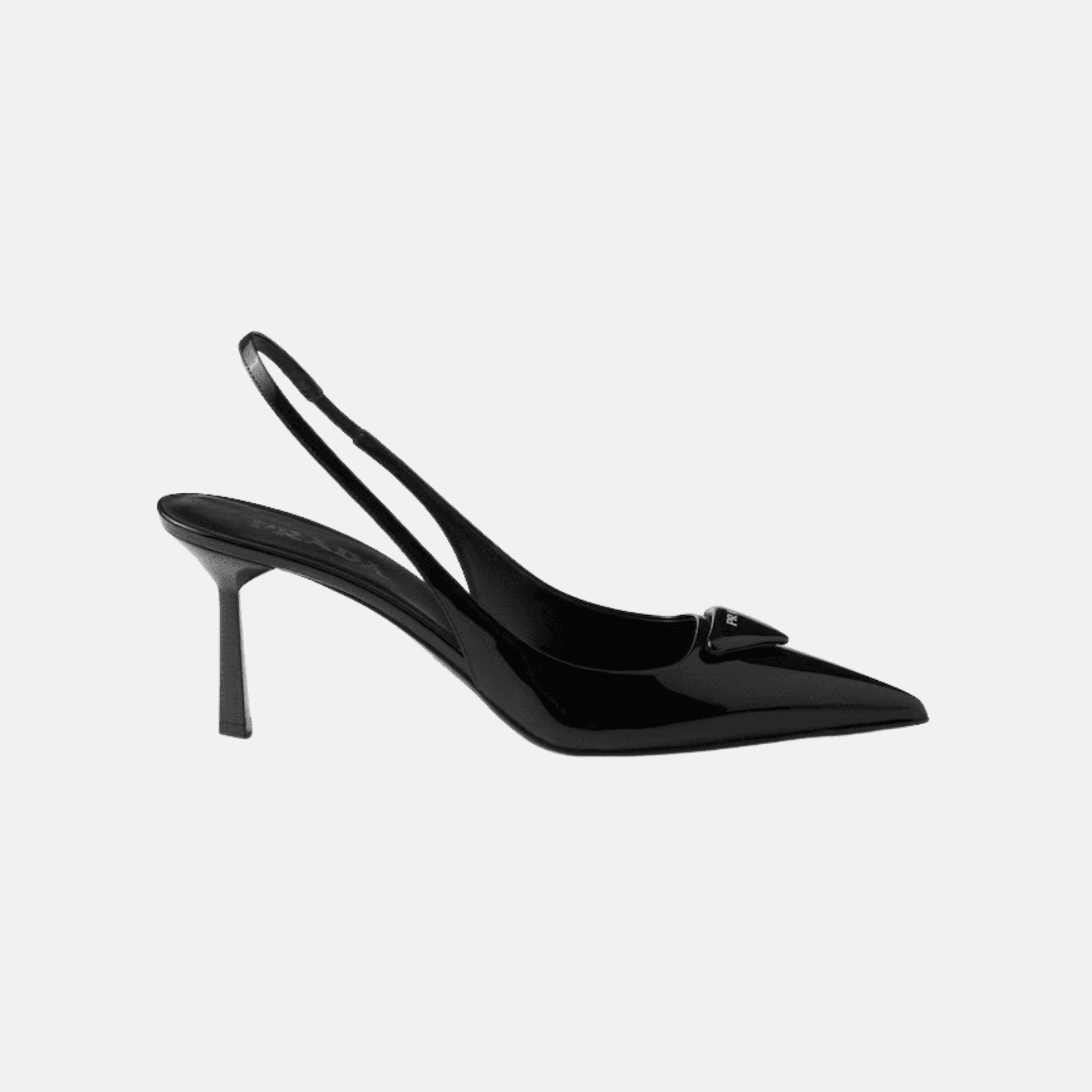 Prada Patent Leather Slingback Pumps