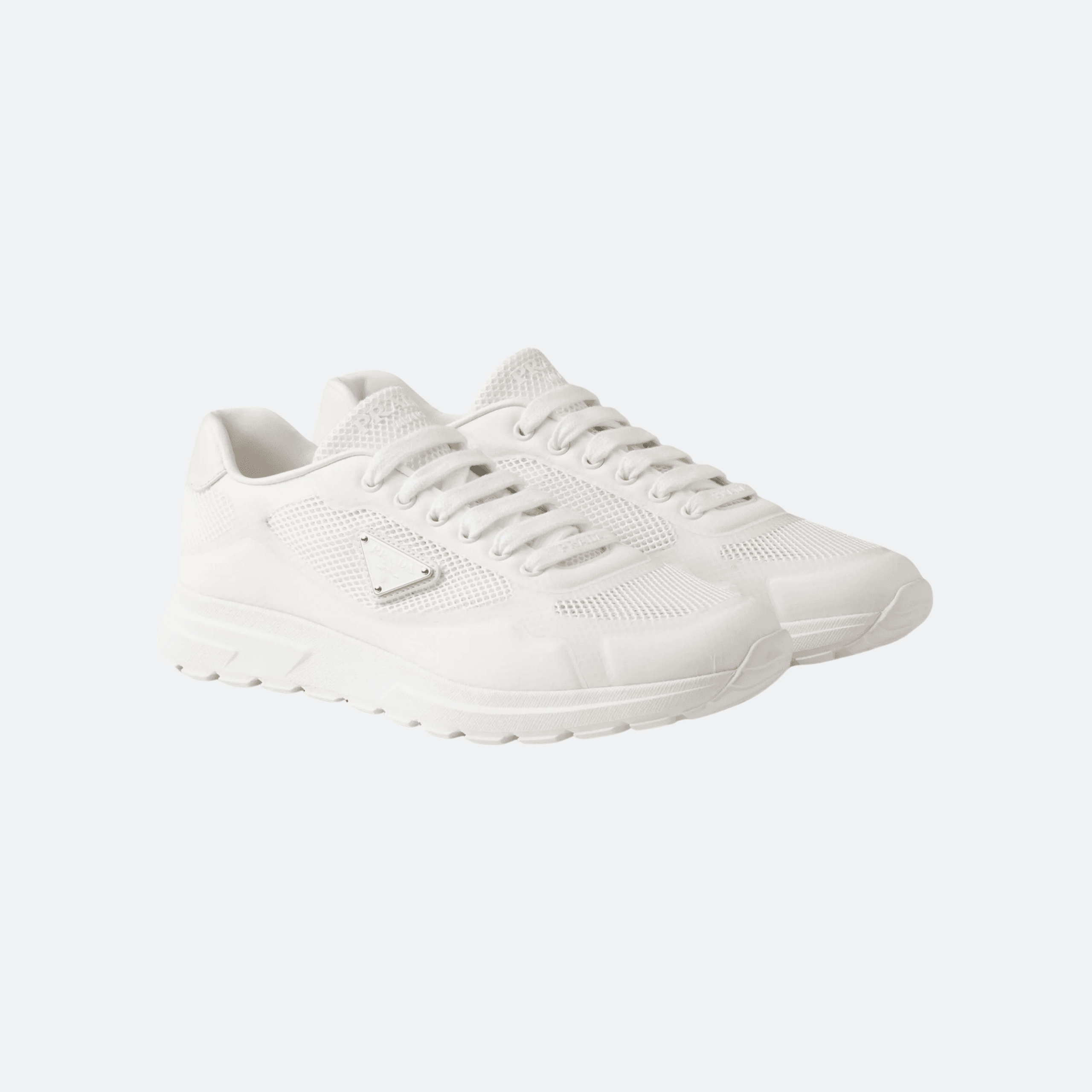 Prada Prax 2.0 Mesh Sneakers – White alternate