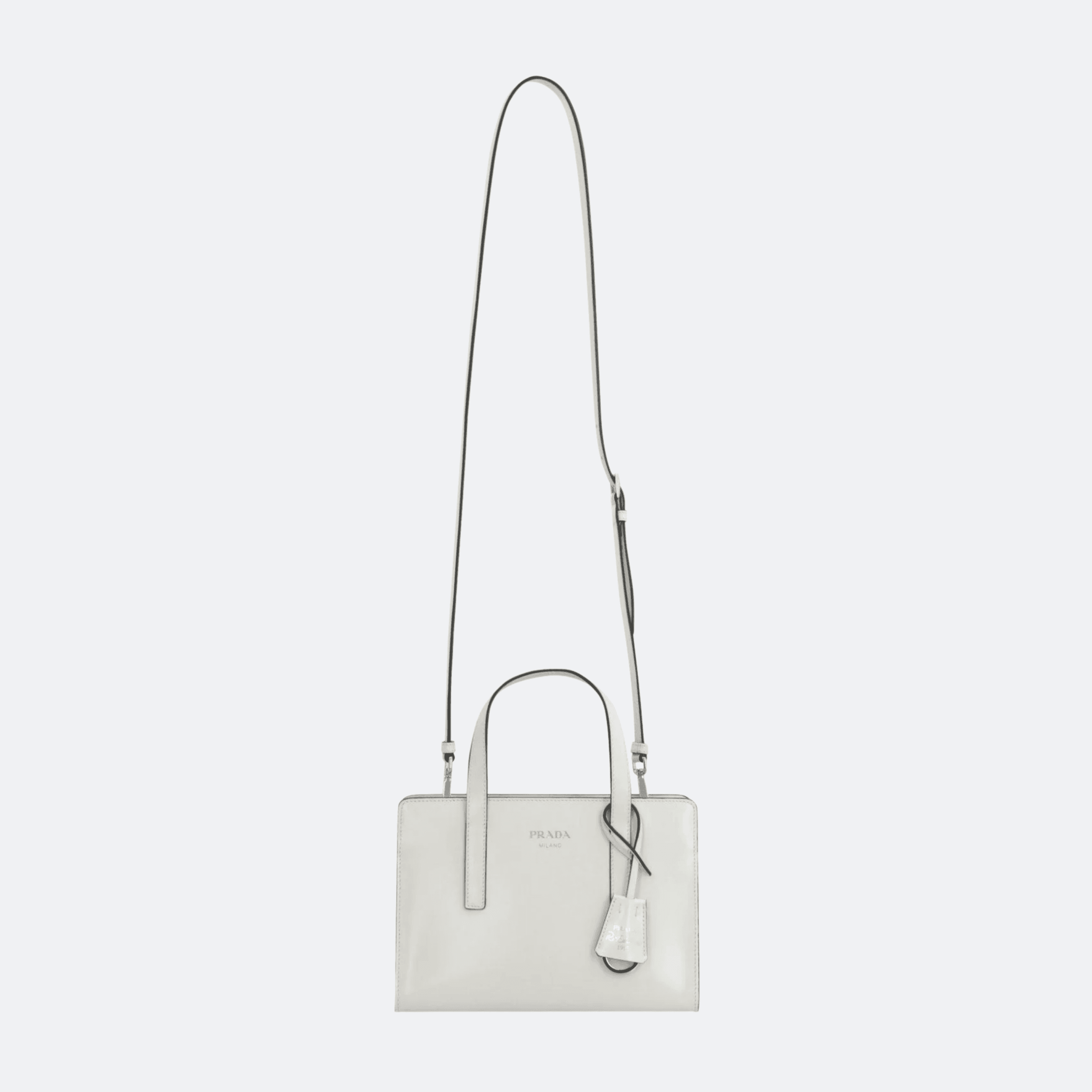 Prada Re-Edition 1995 Medium Leather Handbag – White alternate