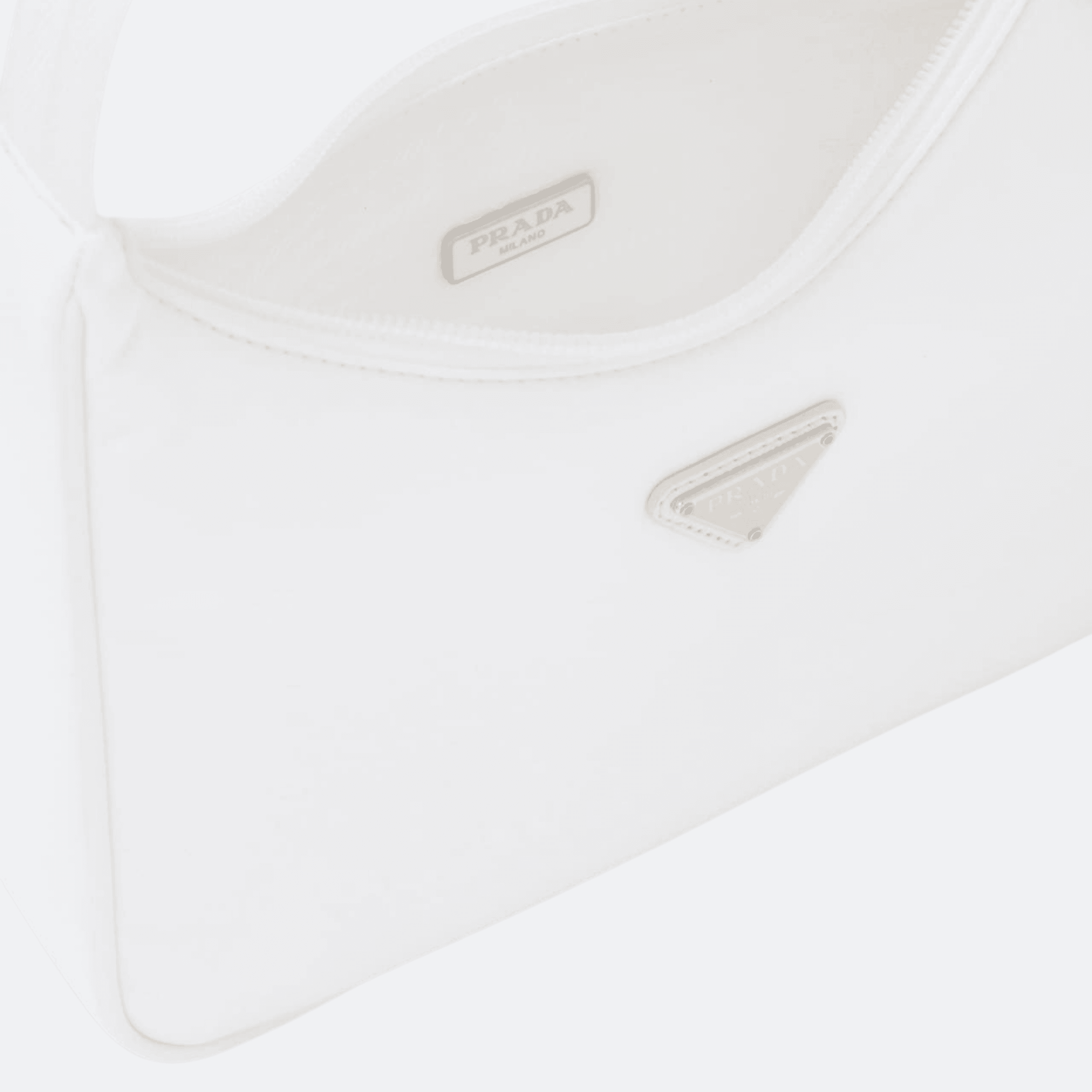 Prada Re-Nylon Re-Edition 2000 Shoulder Bag For Women - White (in Stock) alternate