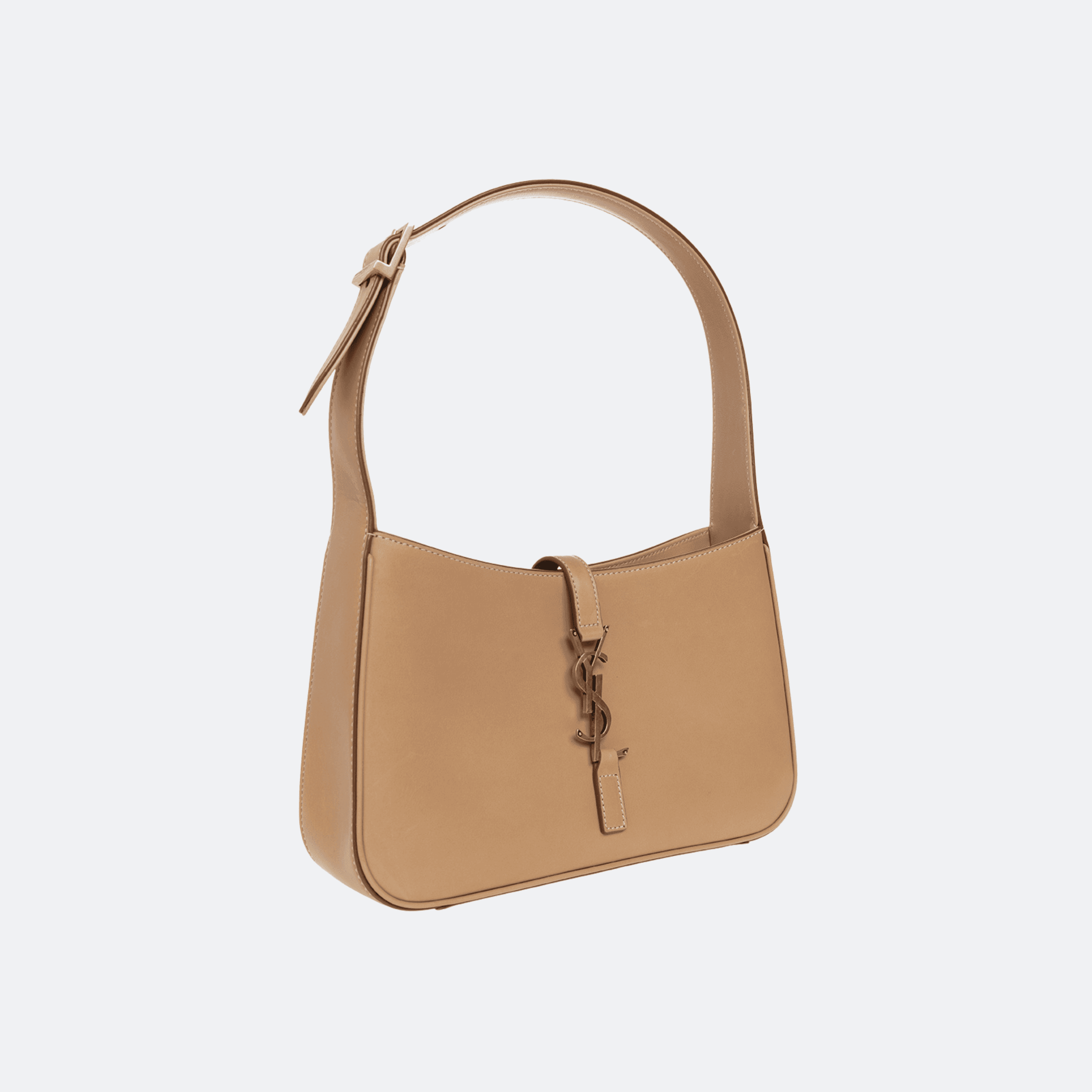 Saint Laurent Le 5 A 7 Leather Shoulder Bag - Beige alternate