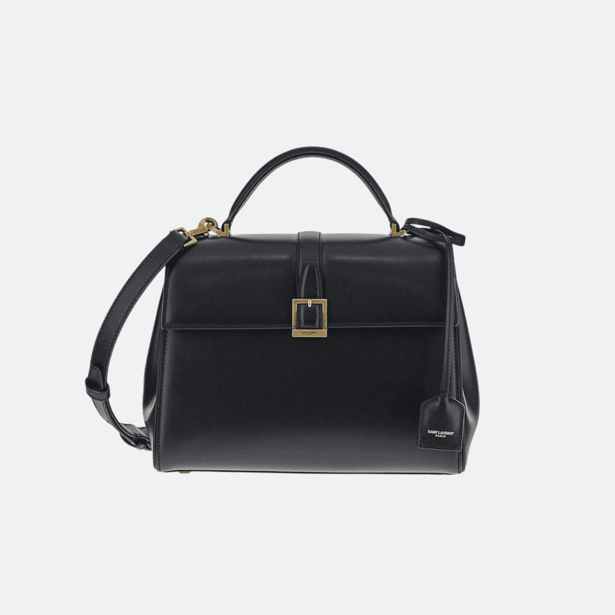 Saint Laurent Le Fermoir Bag - Black