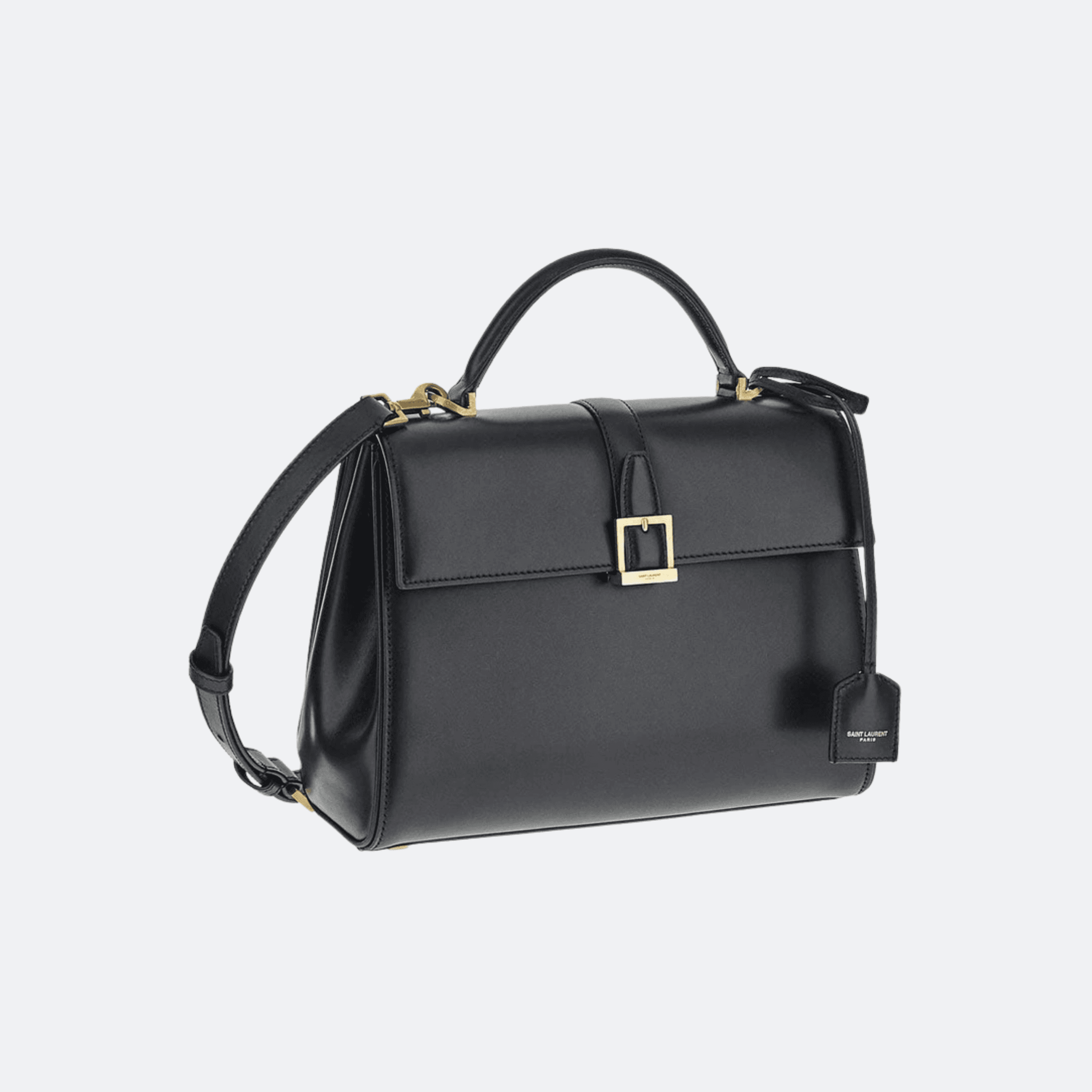 Saint Laurent Le Fermoir Bag - Black alternate