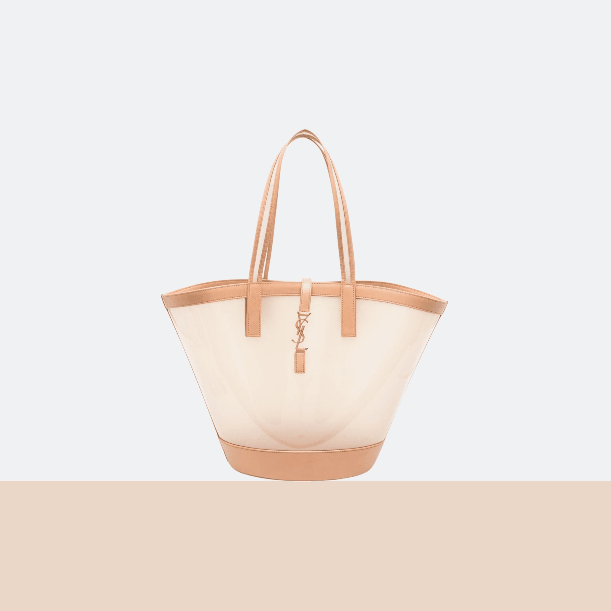 Saint Laurent Panier Medium Tote - Beige