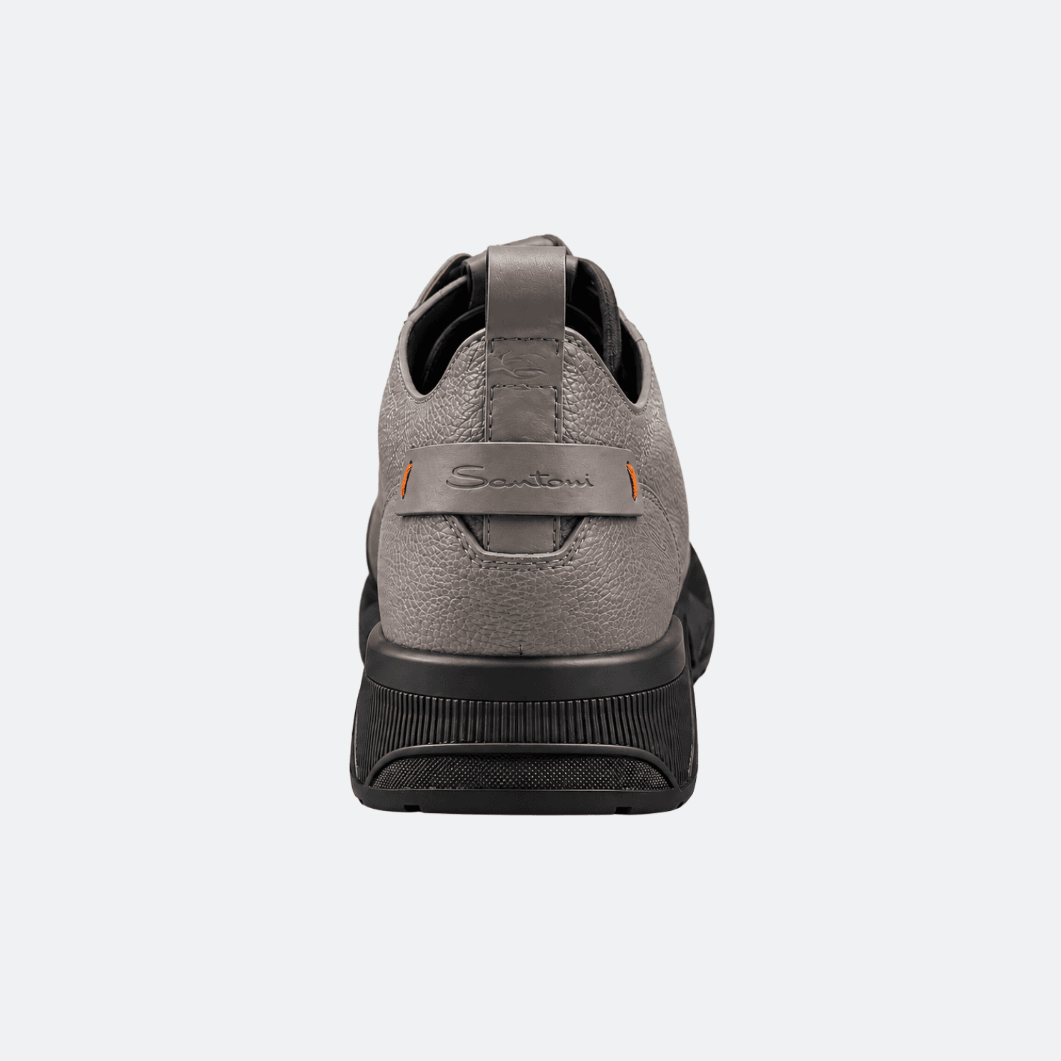 Santoni Easy Bounce Leather Sneakers For Men - Taupe alternate