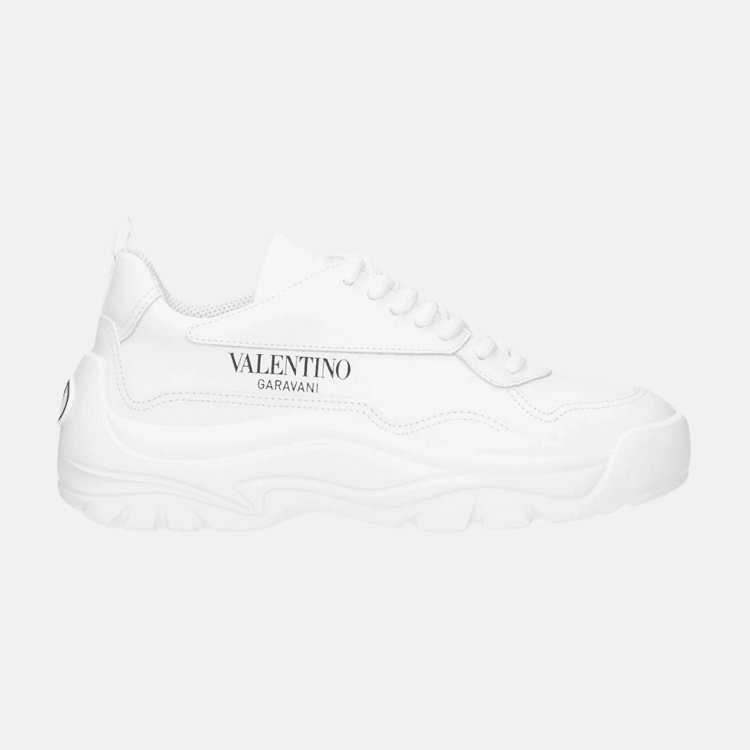 Valentino Garavani Lace Up White Women Sneakers